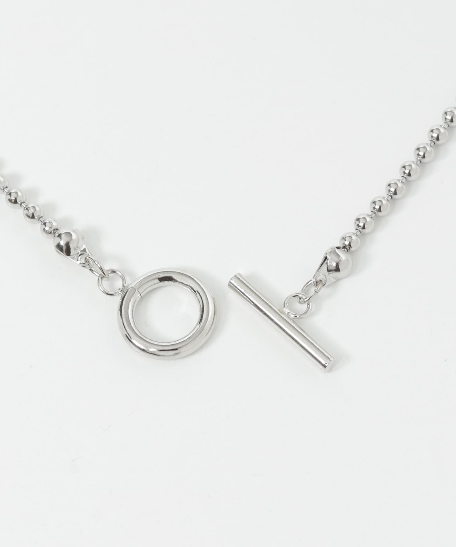 URBAN RESEARCH iD　ボールチェーンネックレス SILVER FREE
