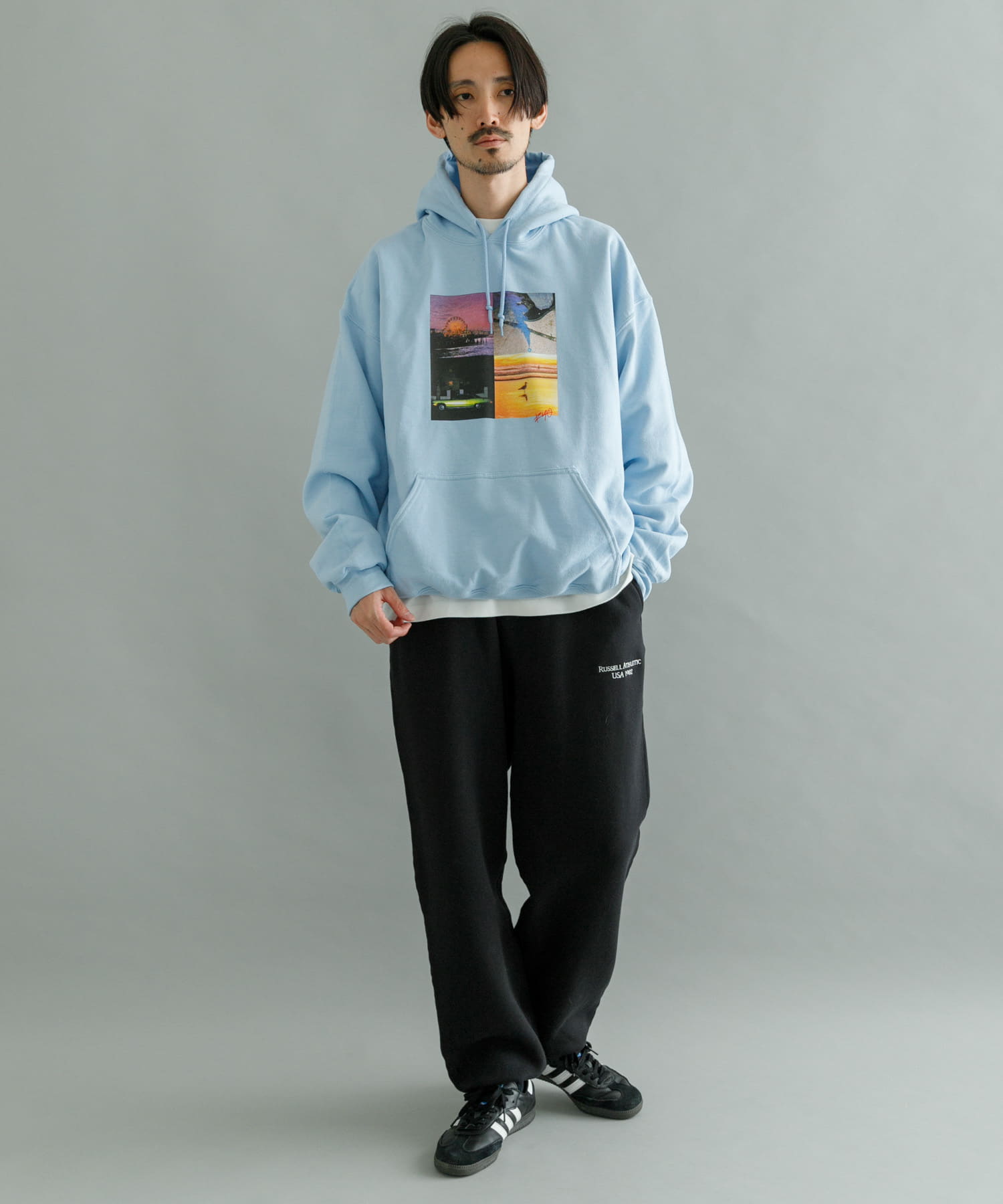 身長：184cm サイズ：L