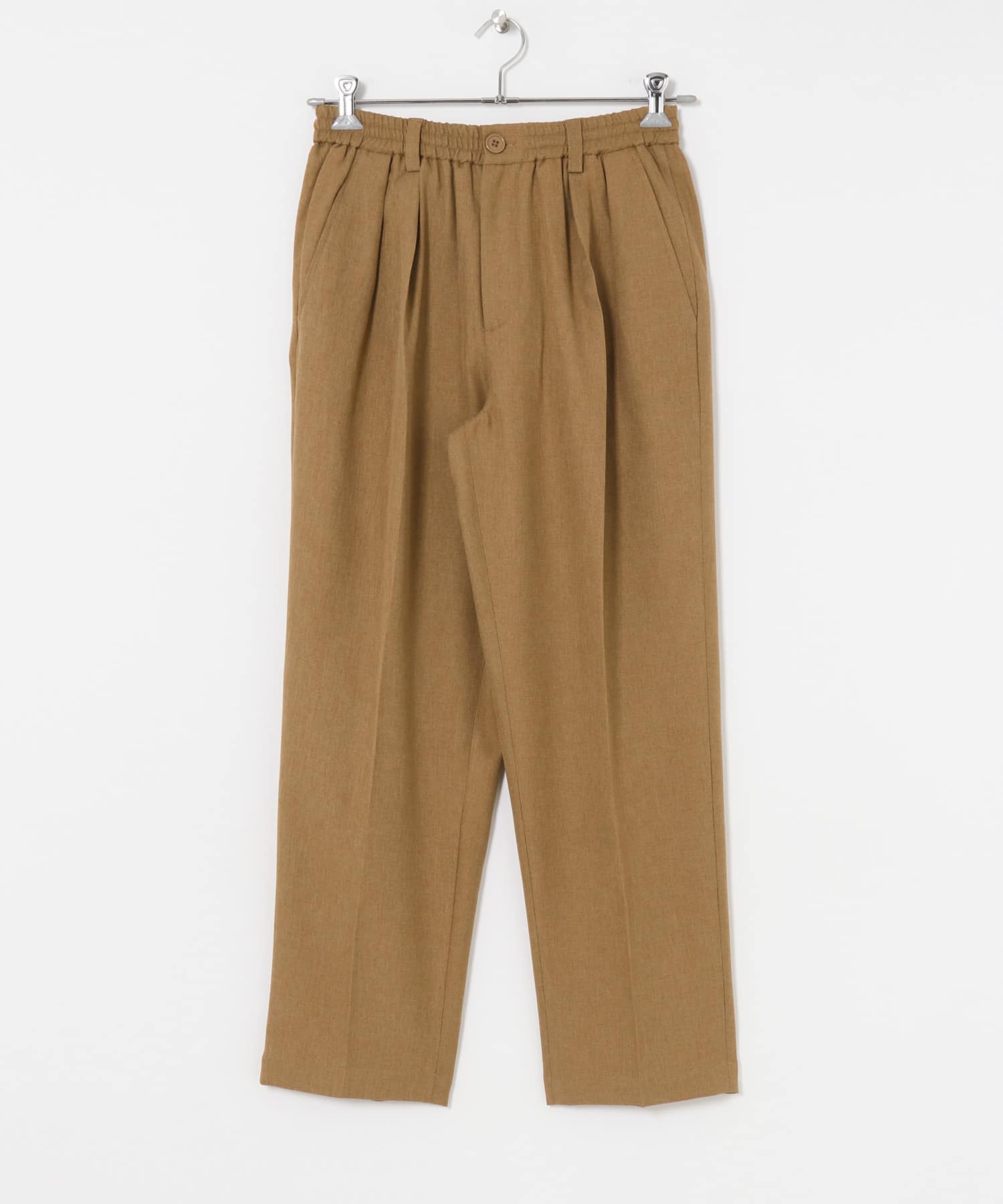 URBAN RESEARCH iD　LINEN LIKE EASY PANTS BEIGE M