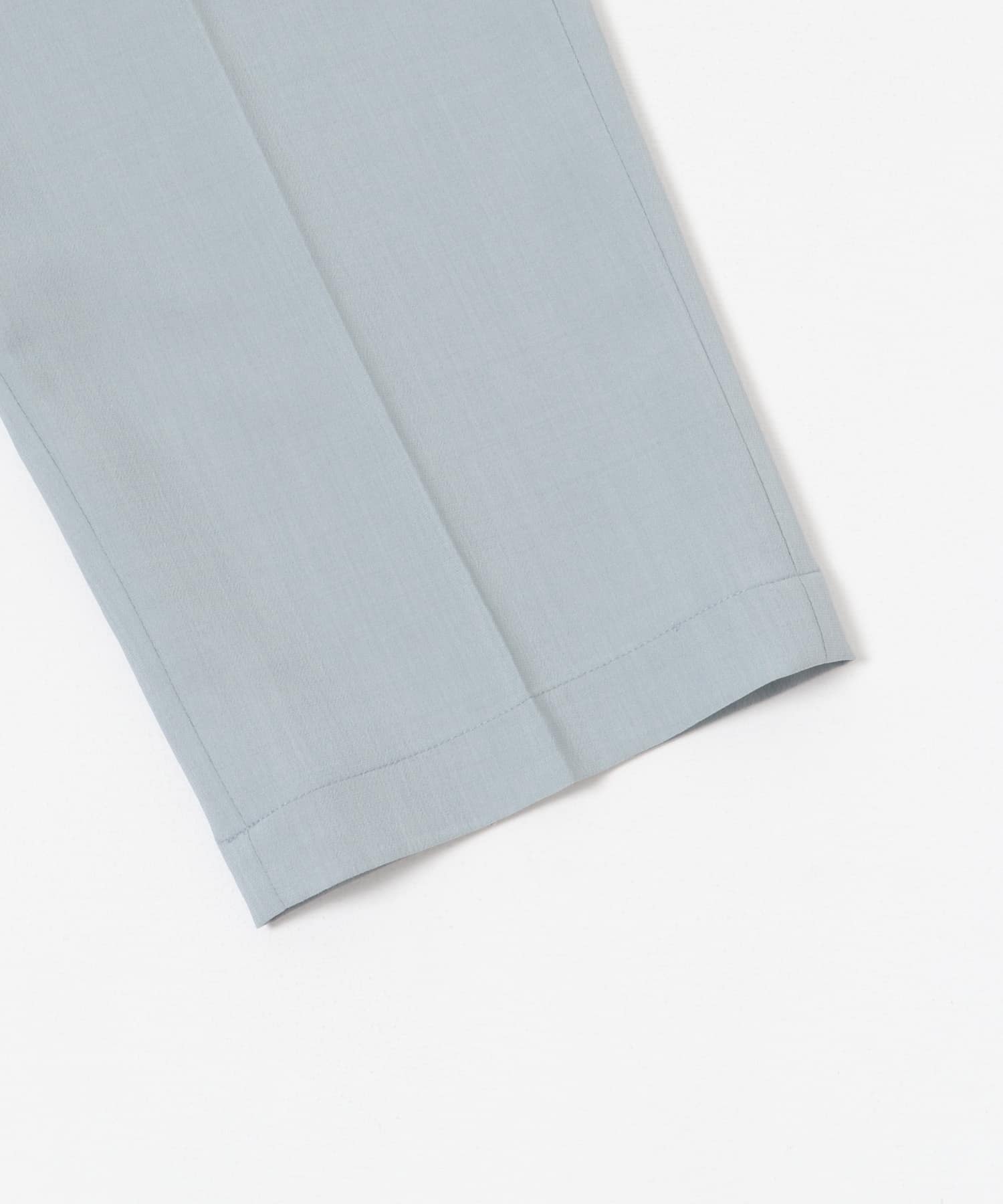 URBAN RESEARCH iD　ドライタッチLINEN LIKE EASY PANTS ブルーグレー M
