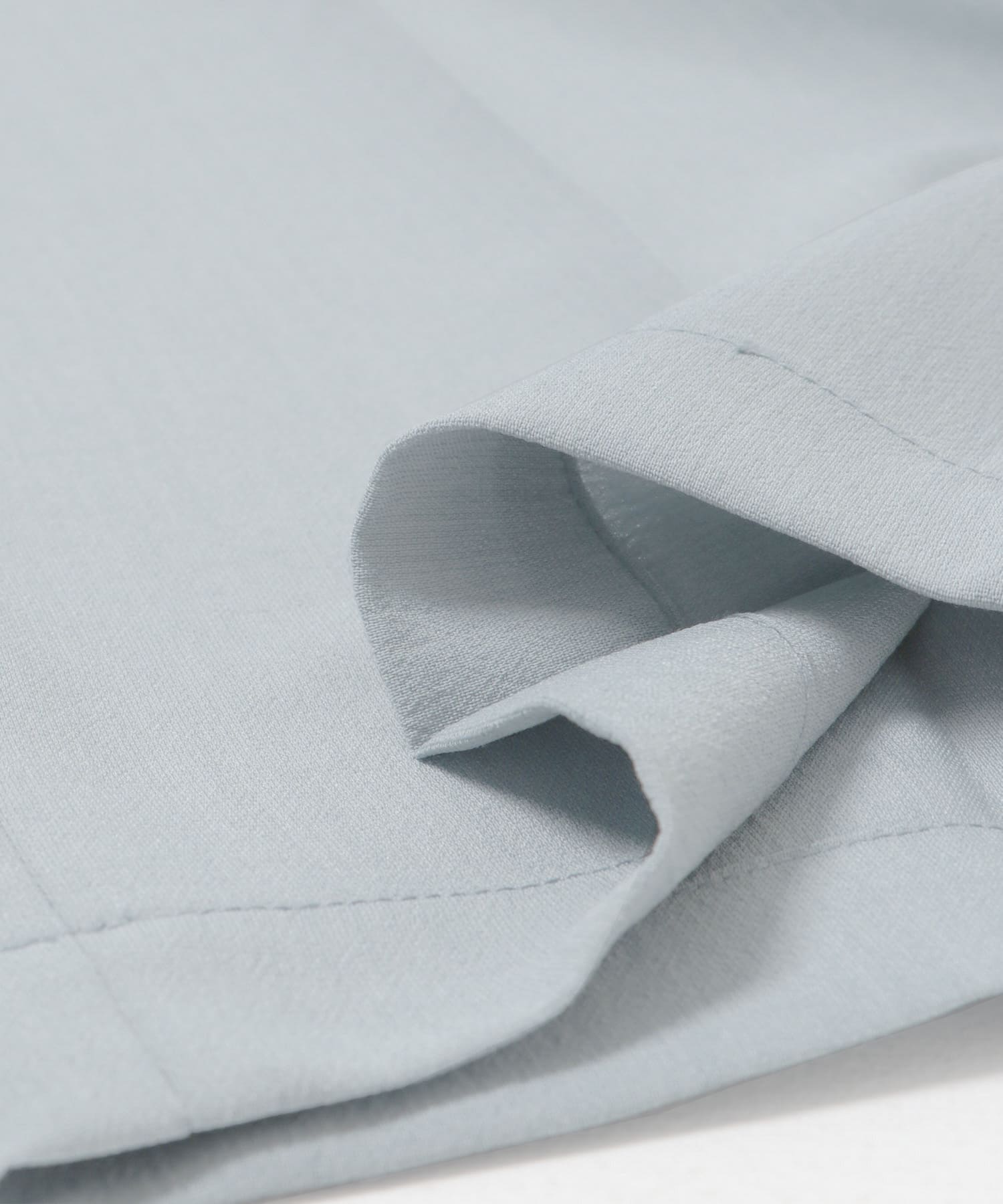 URBAN RESEARCH iD　ドライタッチLINEN LIKE EASY PANTS ブルーグレー M