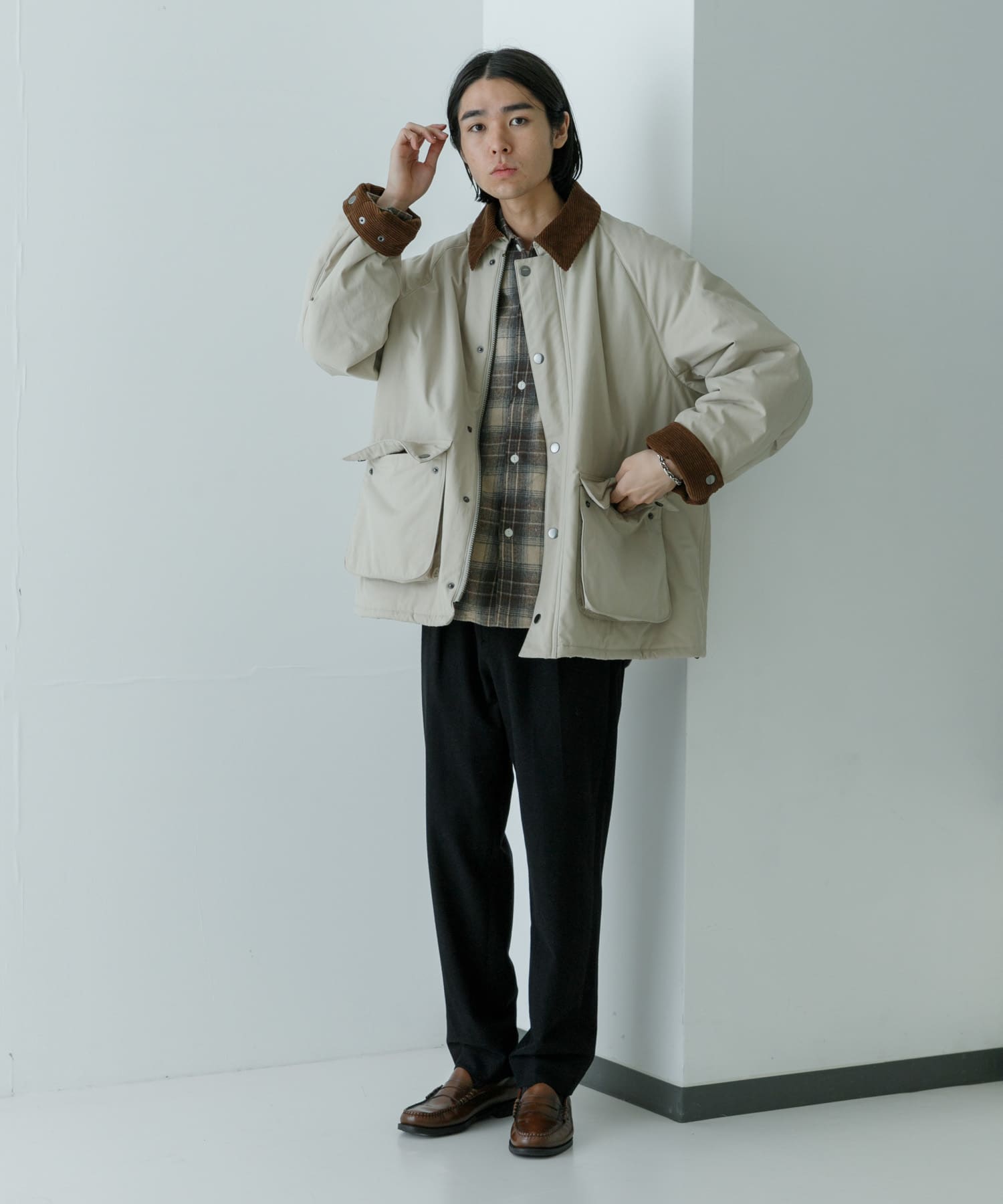 身長：177cm サイズ：L