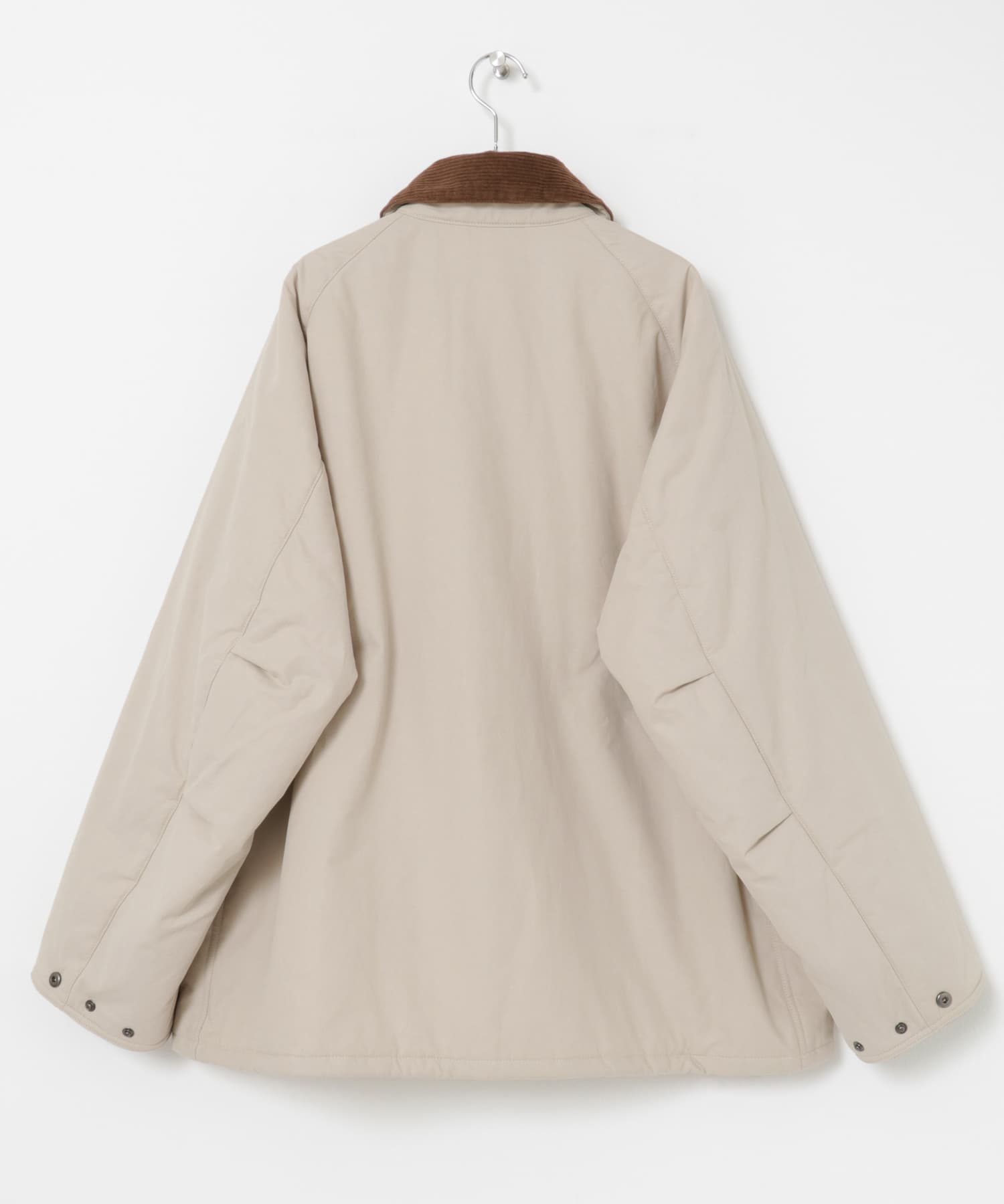 URBAN RESEARCH iD　COTTON/NYLON TECH JACKET BEIGE M