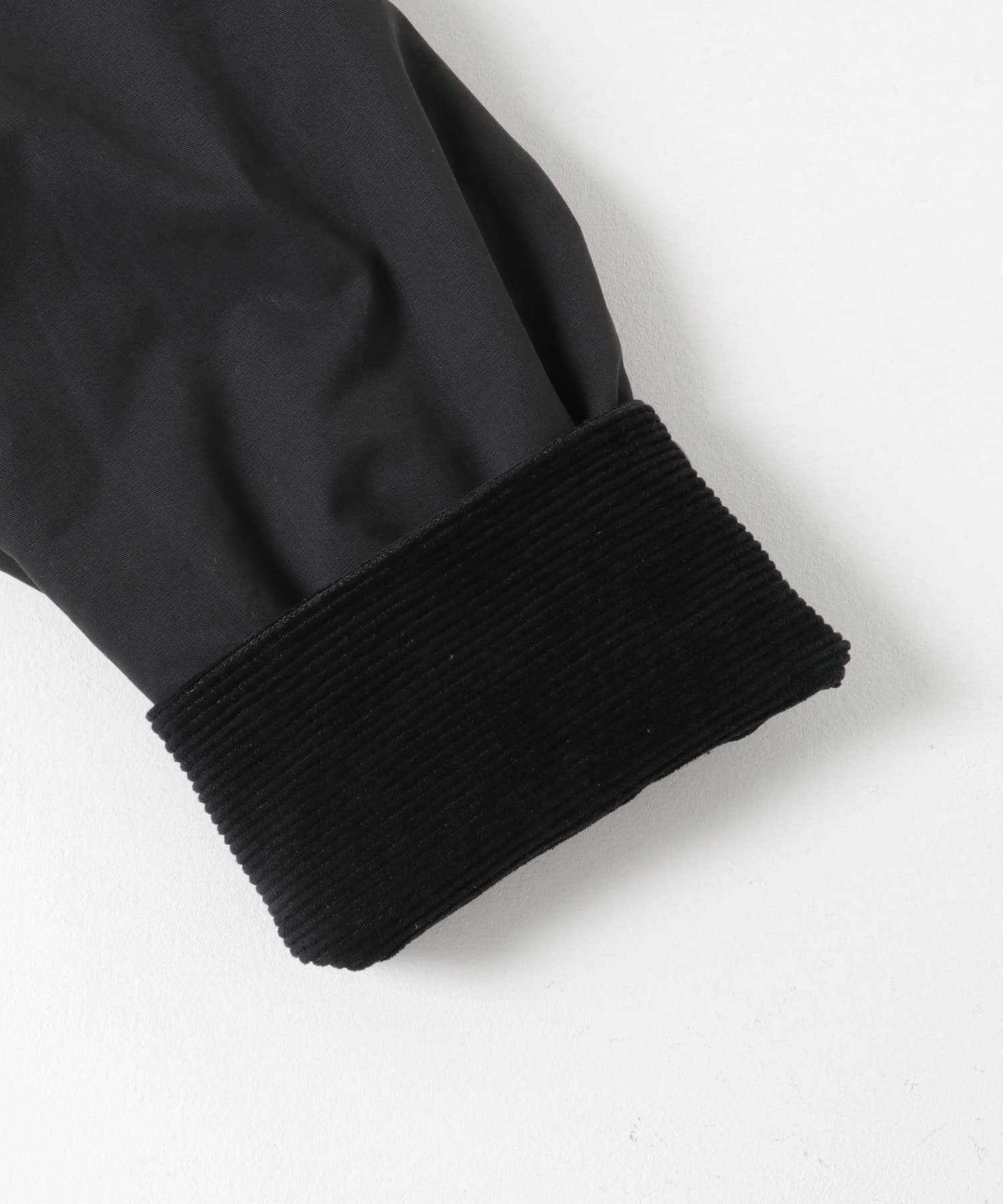 URBAN RESEARCH iD　COTTON/NYLON TECH JACKET BLACK M