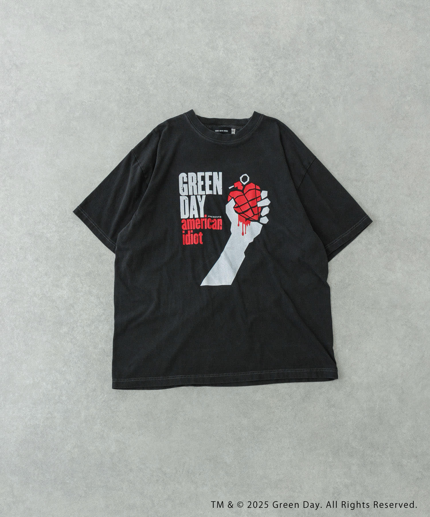 GOOD ROCK SPEED　GREEN DAY SHORT-SLEEVE T-SHIRTS