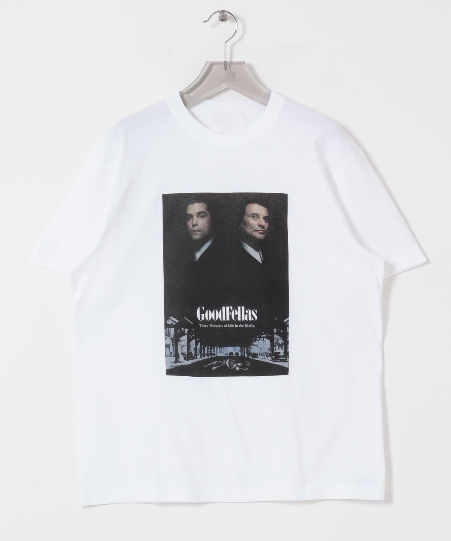 『別注』GOOD ROCK SPEED×UR iD　Goodfellas S/S T-SHIRTS WHITE M
