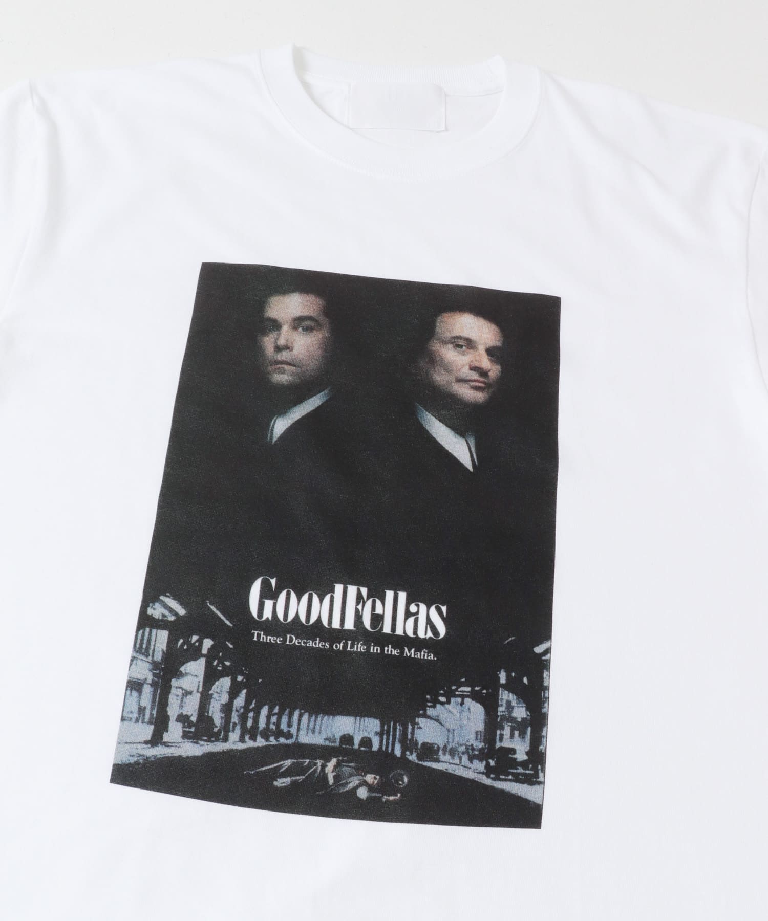 『別注』GOOD ROCK SPEED×UR iD　Goodfellas S/S T-SHIRTS WHITE M