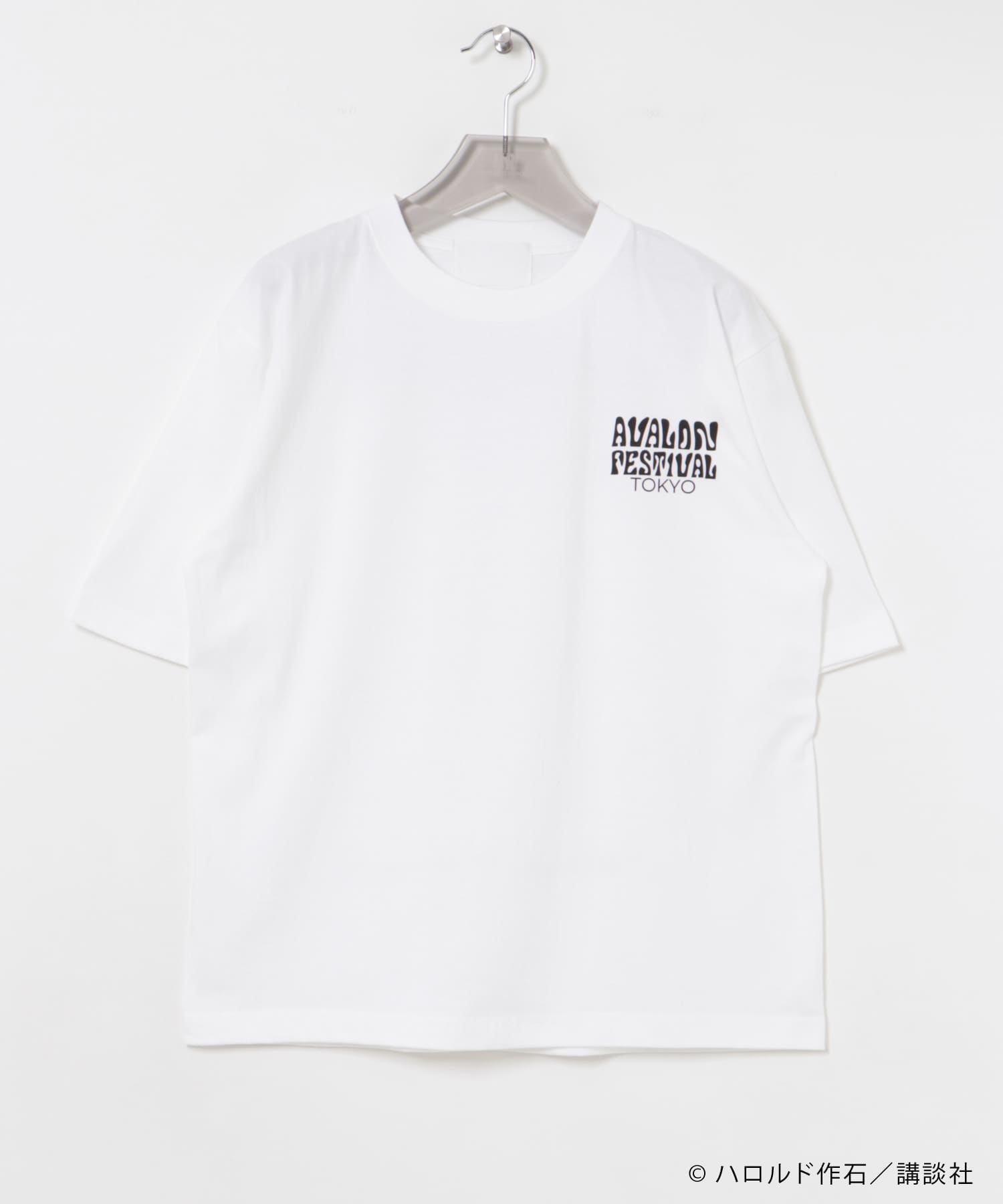 AVALONFES BACK PRINT T-SHIRTS WHITE M