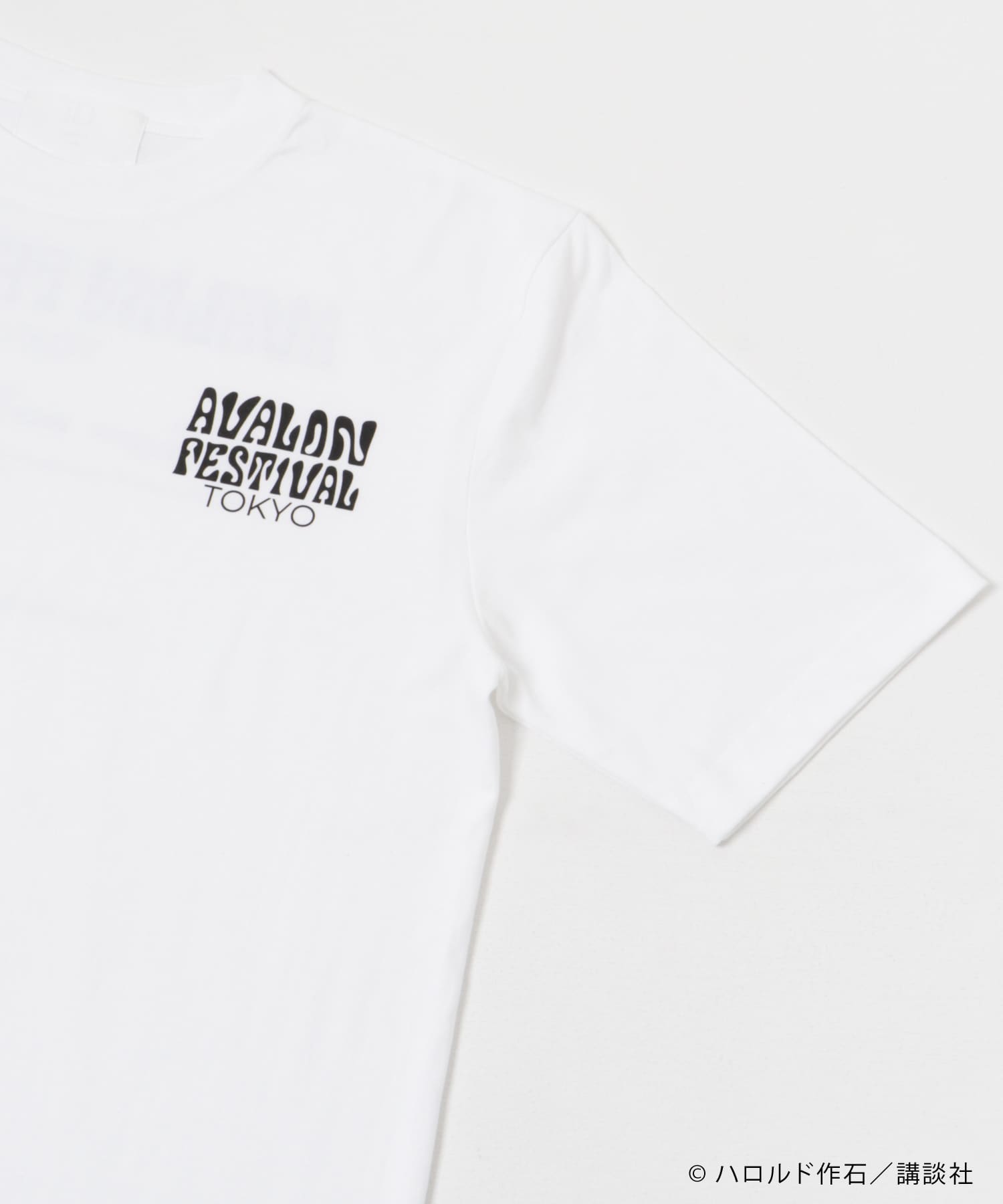 AVALONFES BACK PRINT T-SHIRTS WHITE M
