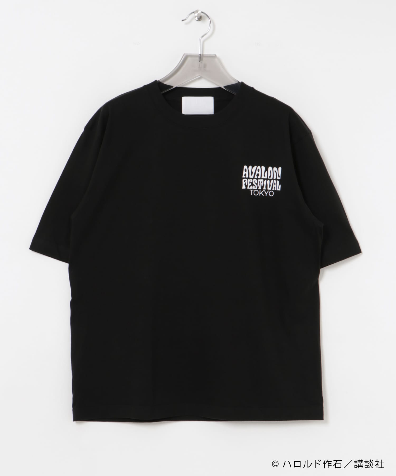 AVALONFES BACK PRINT T-SHIRTS BLACK M