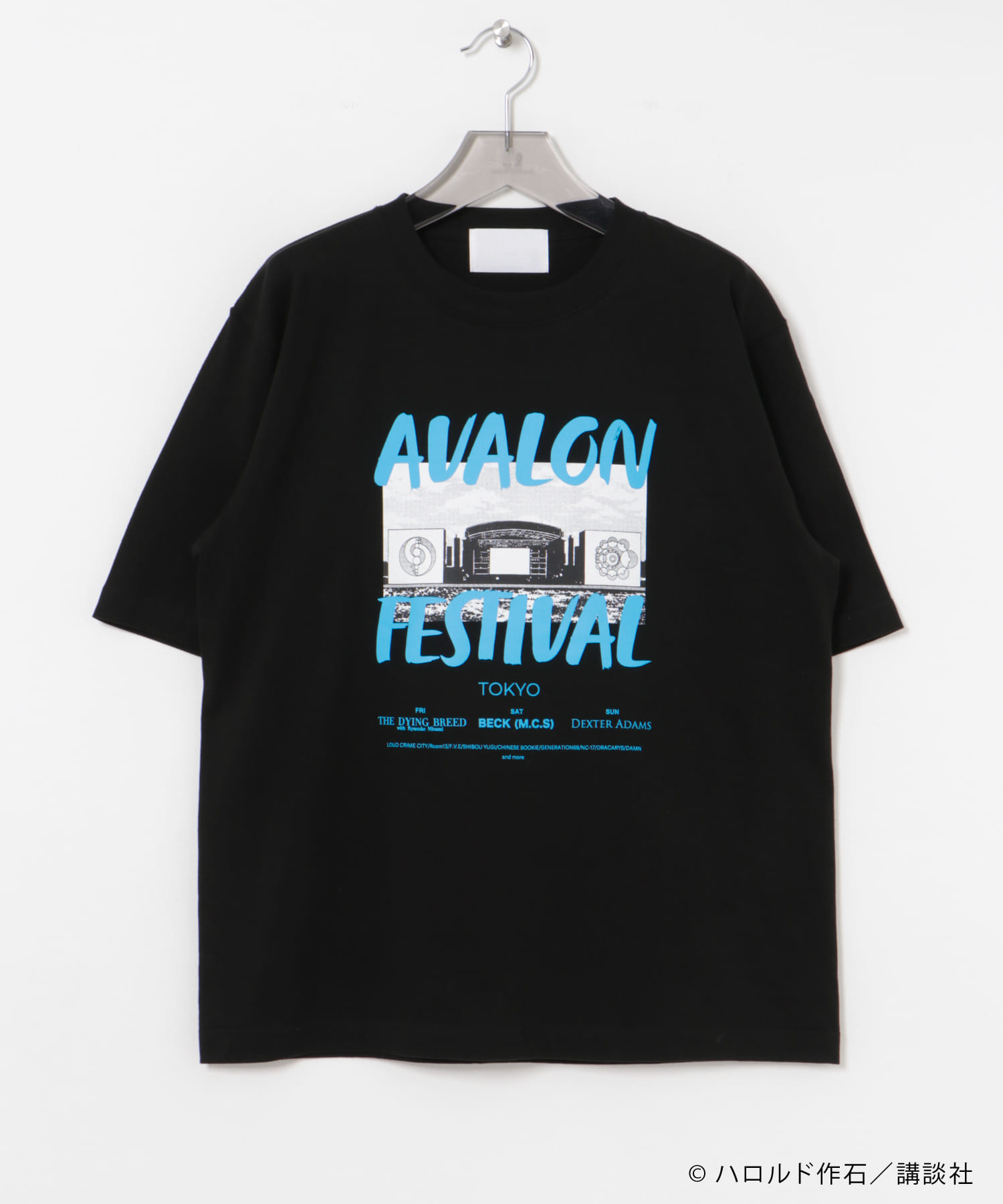 AVALONFES OFFICIAL T-SHIRTS BLACK M