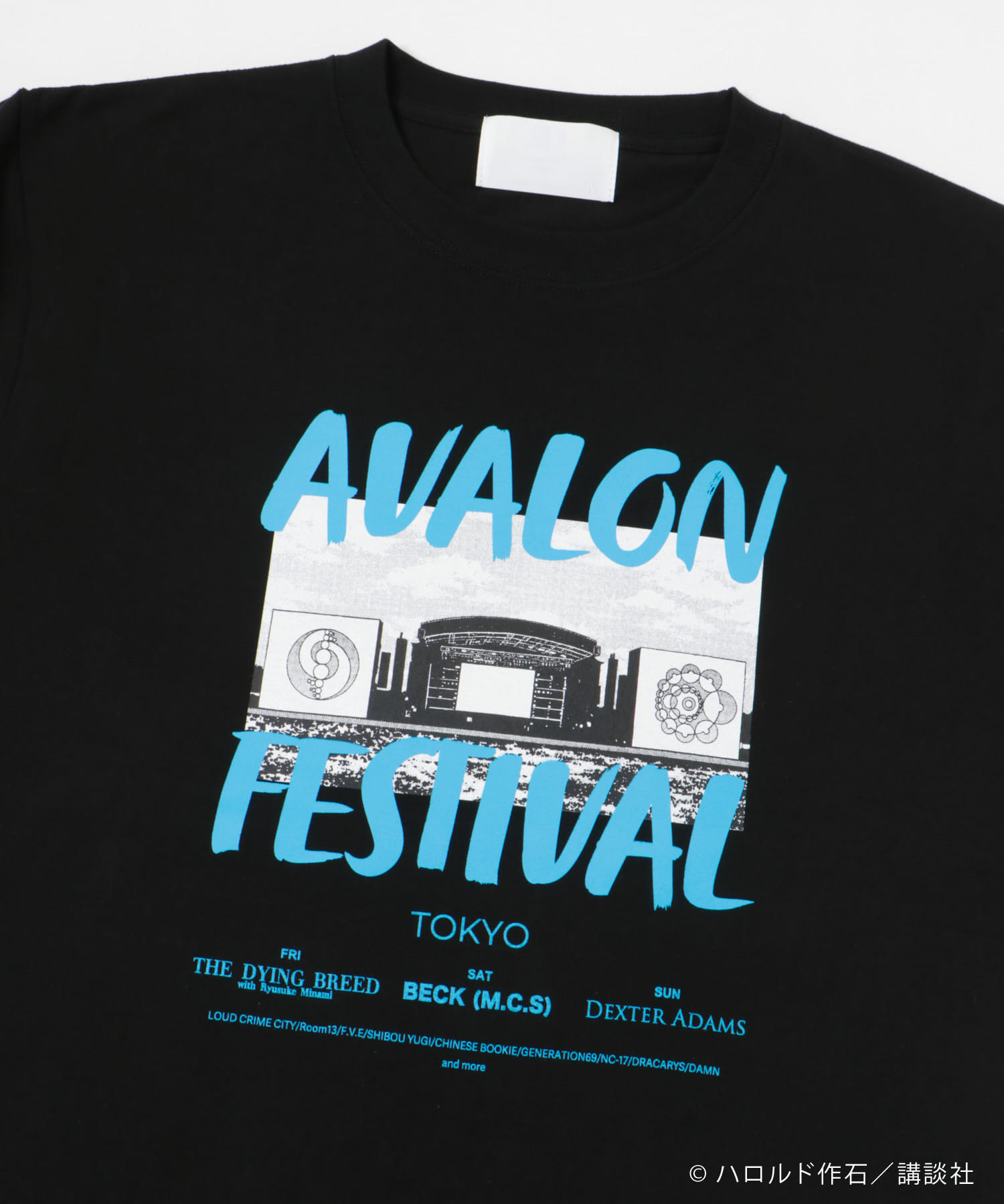 AVALONFES OFFICIAL T-SHIRTS BLACK M