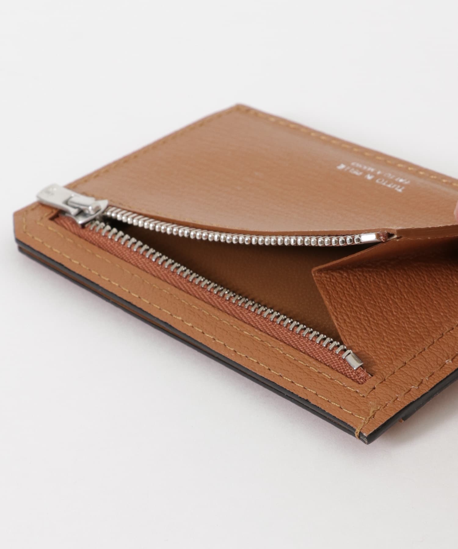 L’arcobaleno　SMART MINI WALLET CARAMELLO -