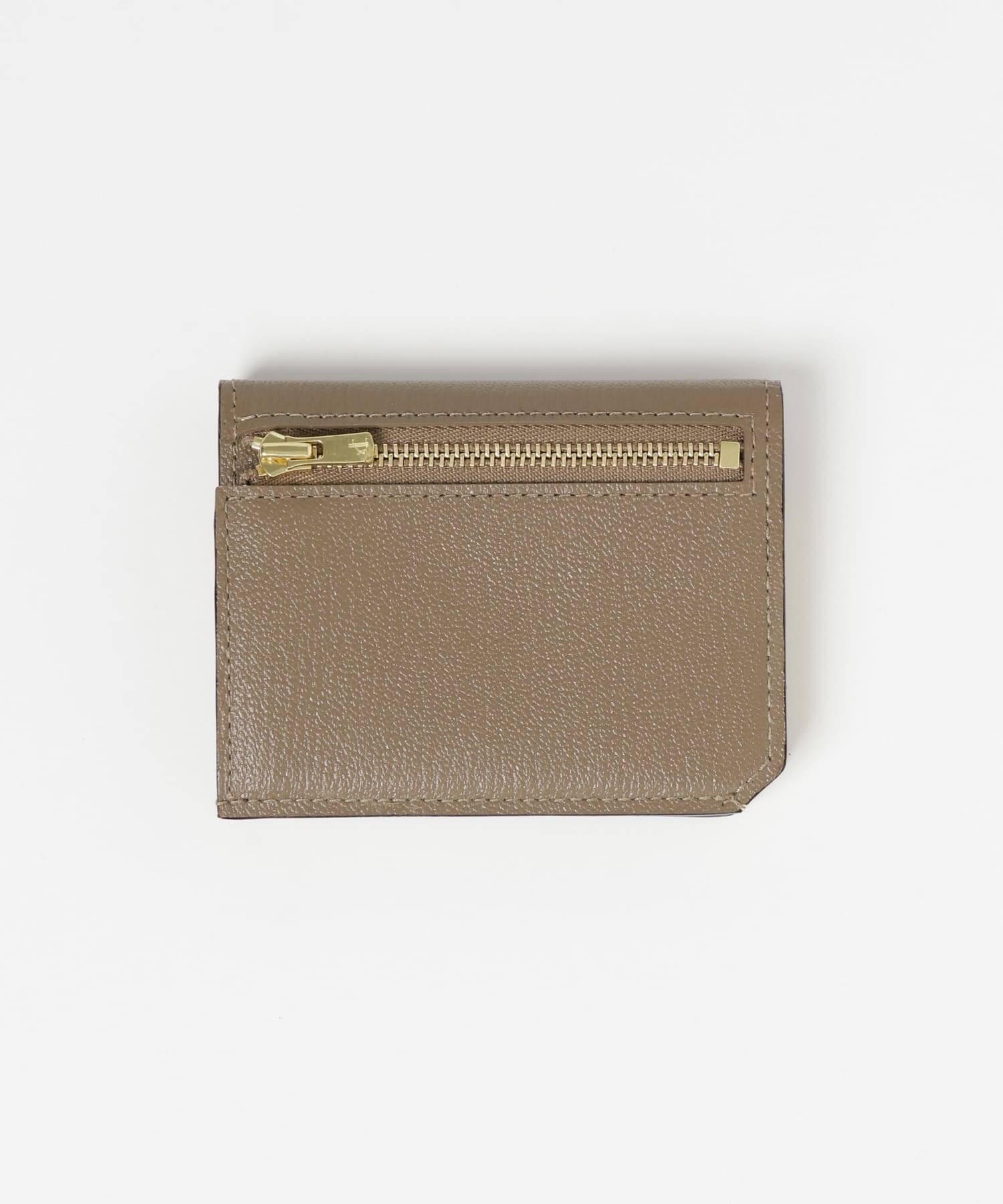 L’arcobaleno　SMART CARD WALLET GRY/YEL -
