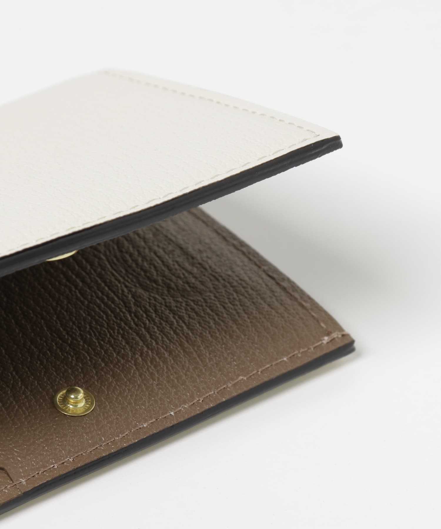 L’arcobaleno　SMART CARD WALLET WHT/GRY -