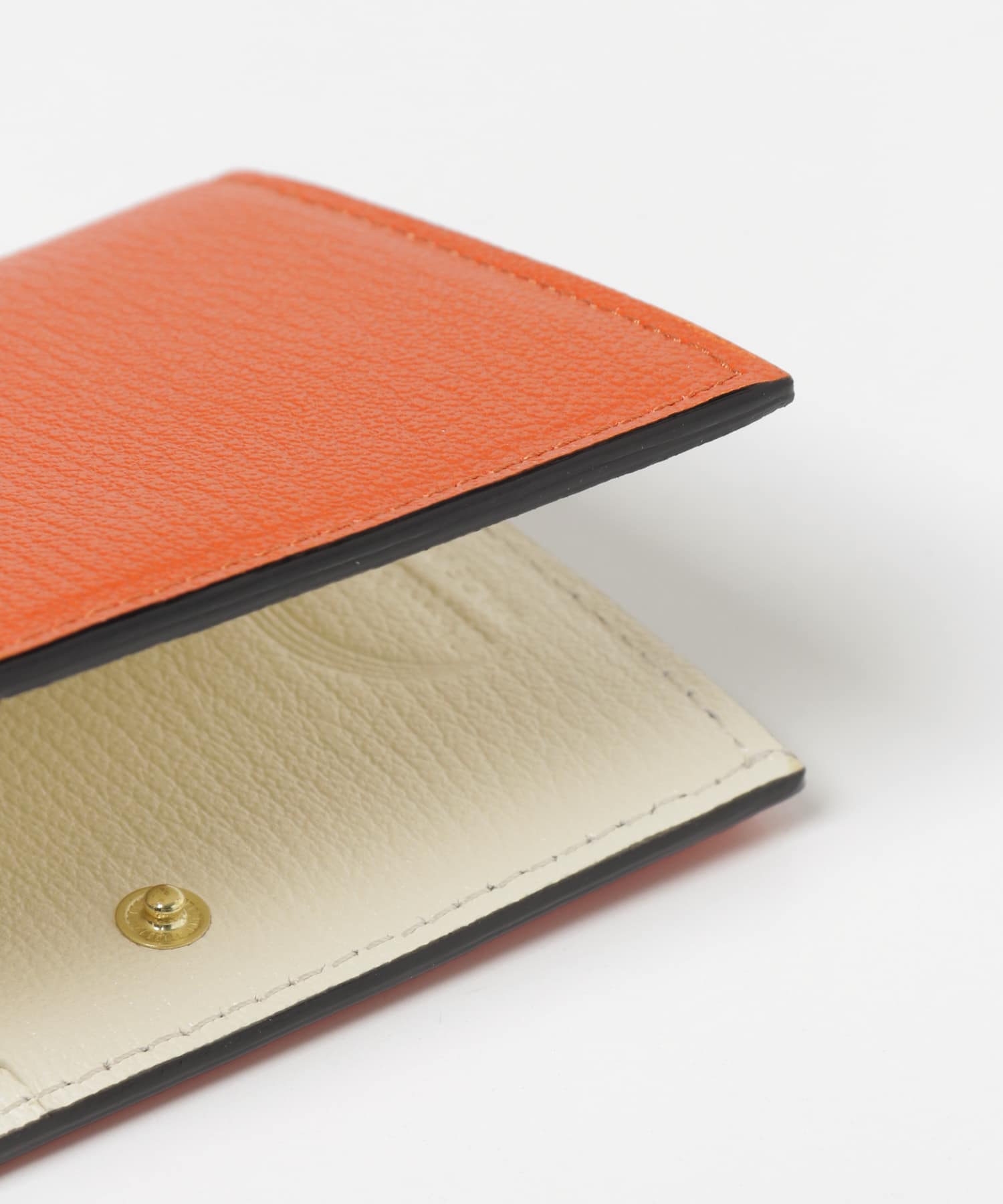 L’arcobaleno　SMART CARD WALLET ORG/WHT -