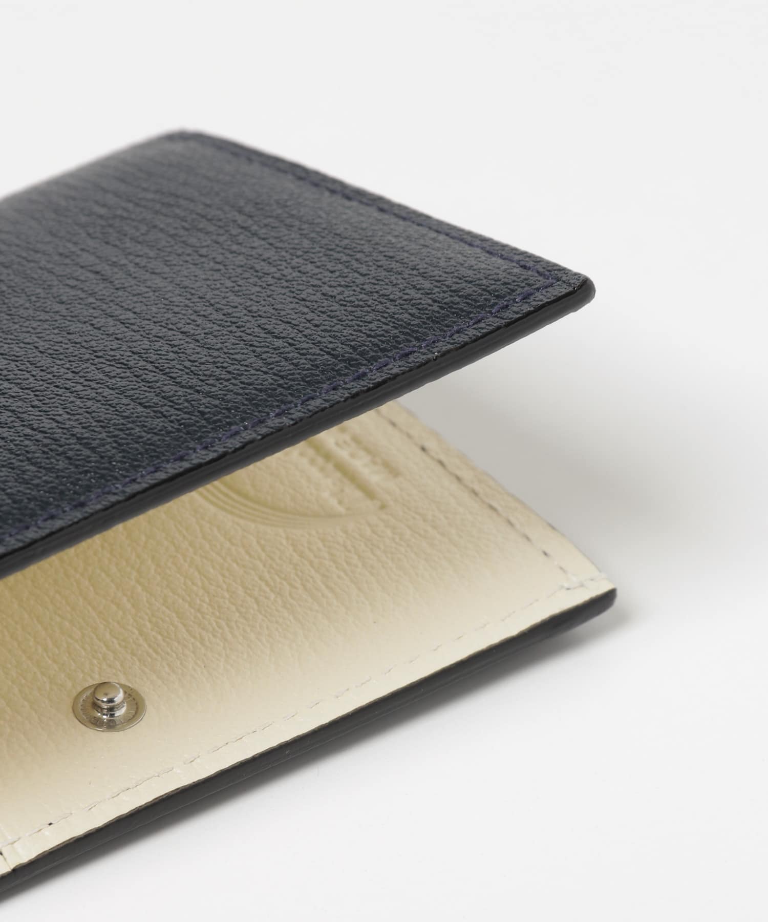 L’arcobaleno　SMART CARD WALLET NVY/WHT -