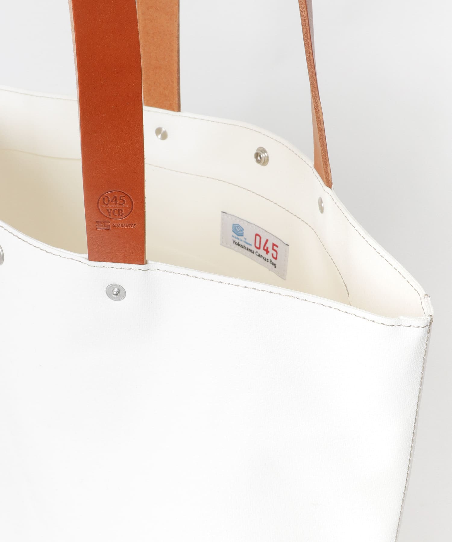 横濱帆布鞄　YHC Boat Tote Bag WHITE FREE
