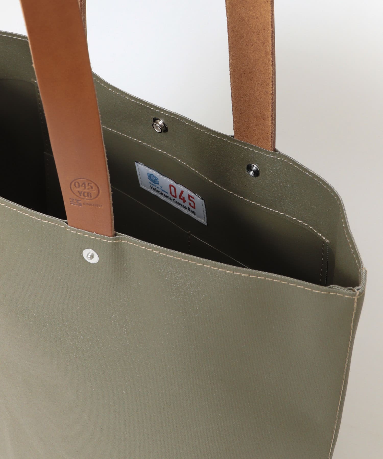 横濱帆布鞄　YHC Boat Tote Bag OLIVE FREE