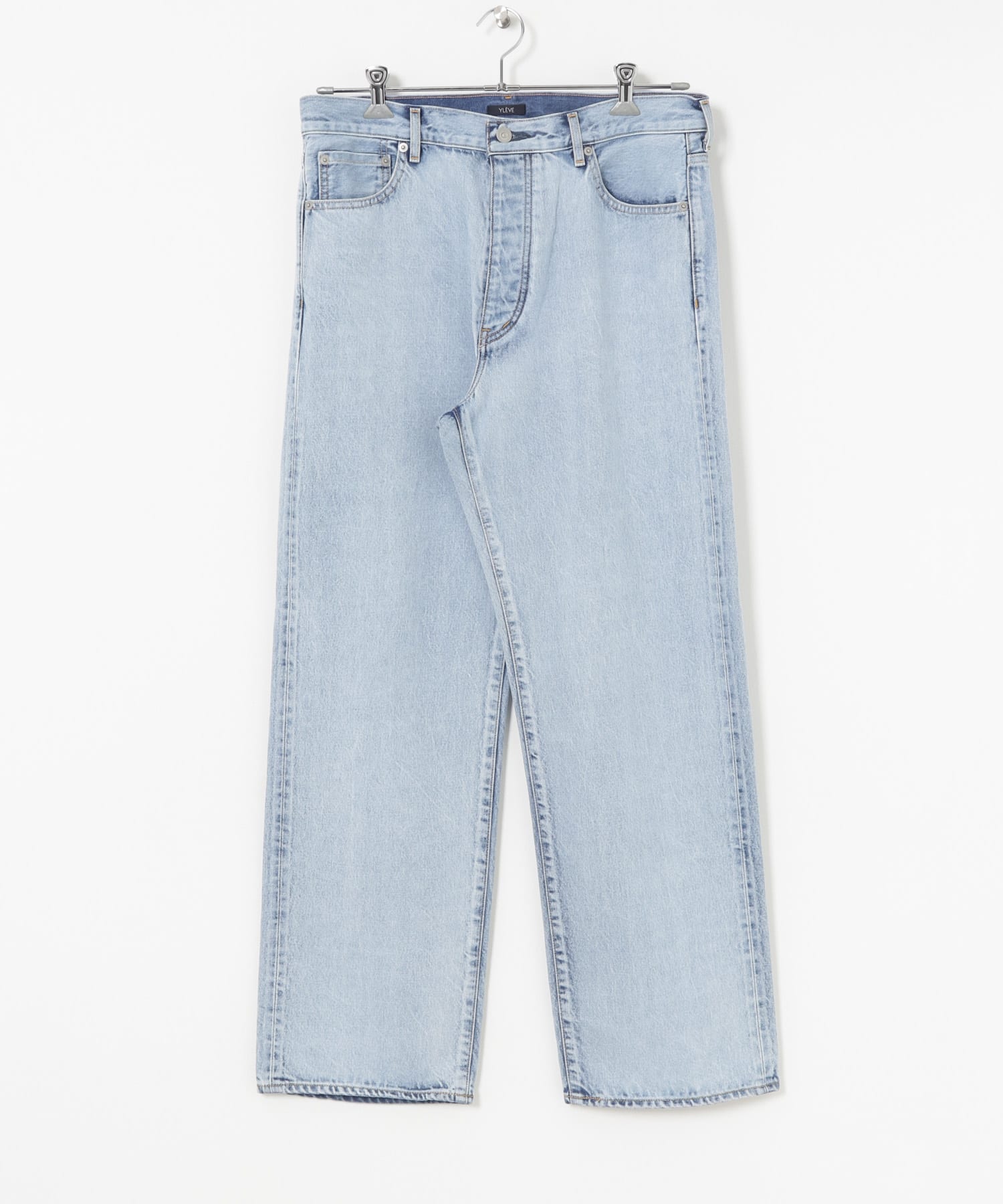 YLEVE　13.5ozDENIM STRAIGHT FADE 110 I IDG 3