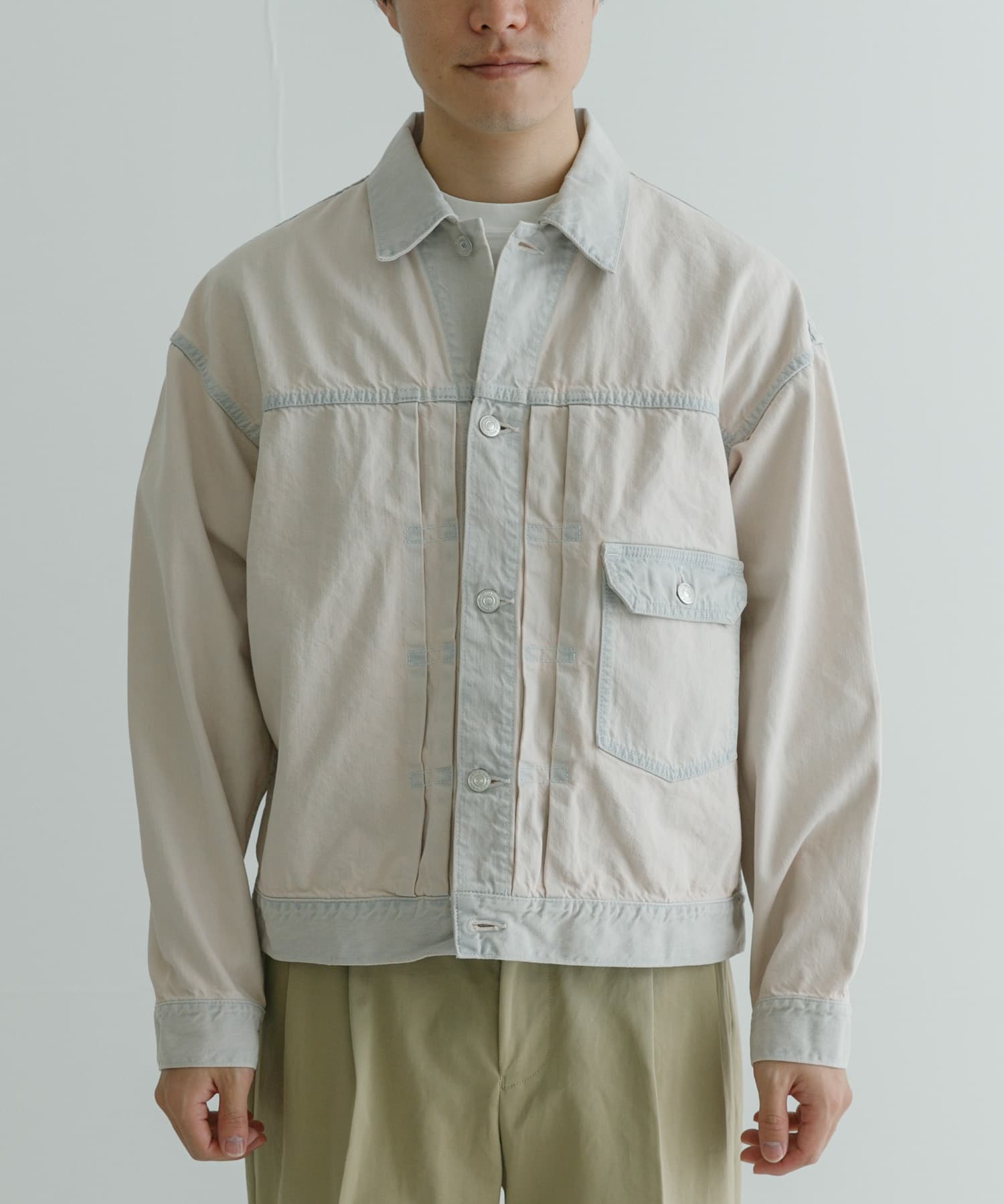 MAATEE&SONS DENIM SHIRTS COVERALL(3 FADE IND): アウター｜URBAN