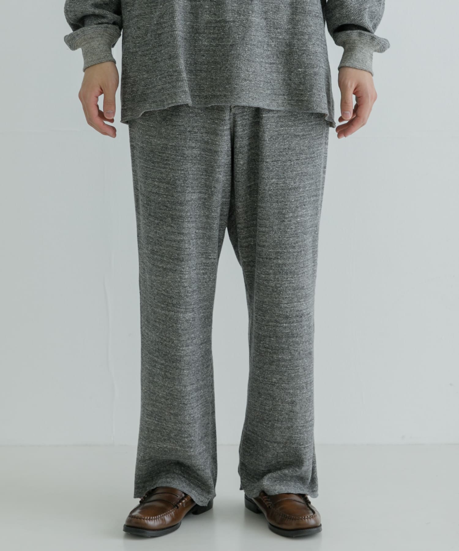 SEVEN BY SEVEN　ORGANIC COTTON THARMAL PANTS