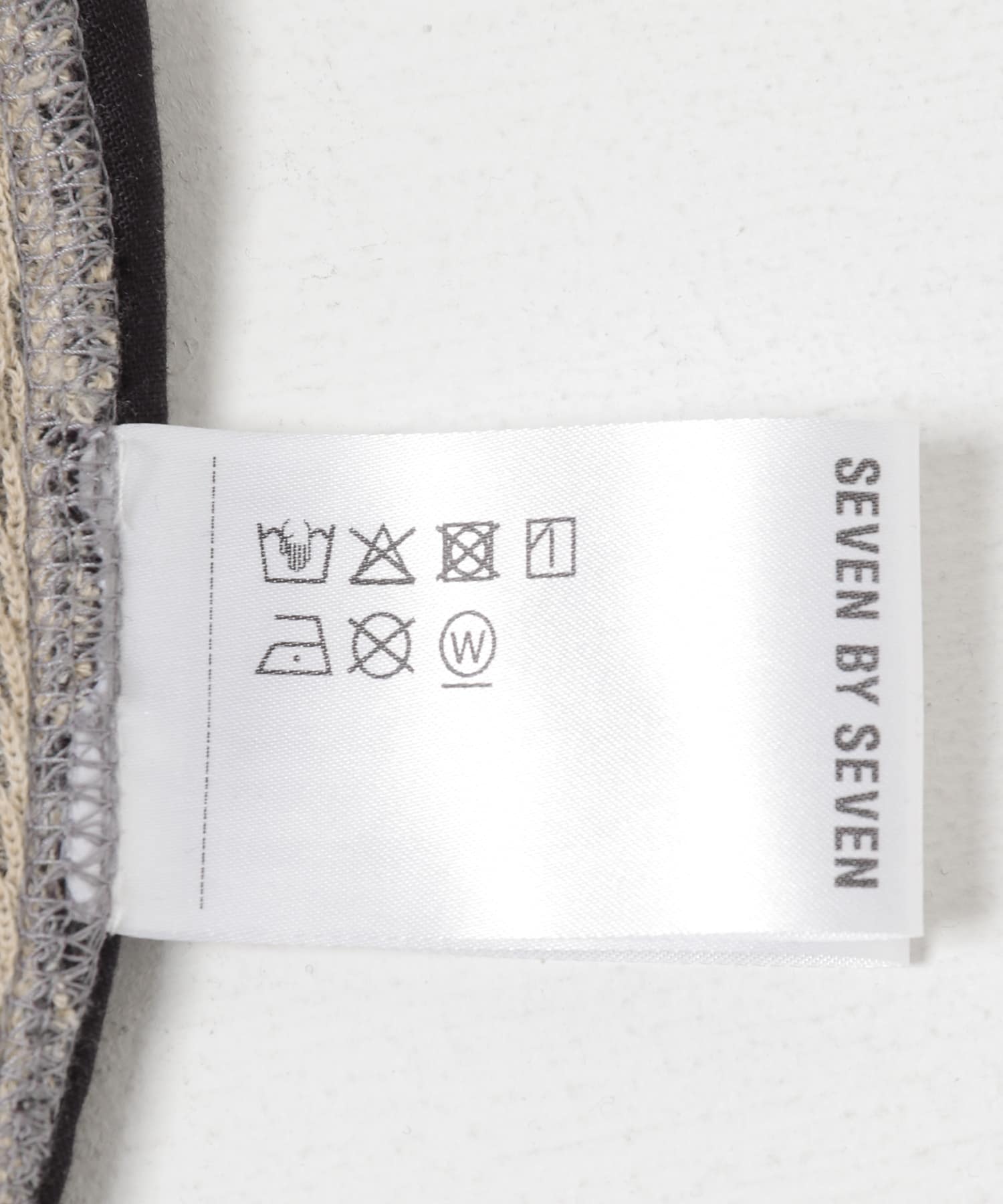 SEVEN BY SEVEN　ORGANIC COTTON THARMAL PANTS 020 GRY S