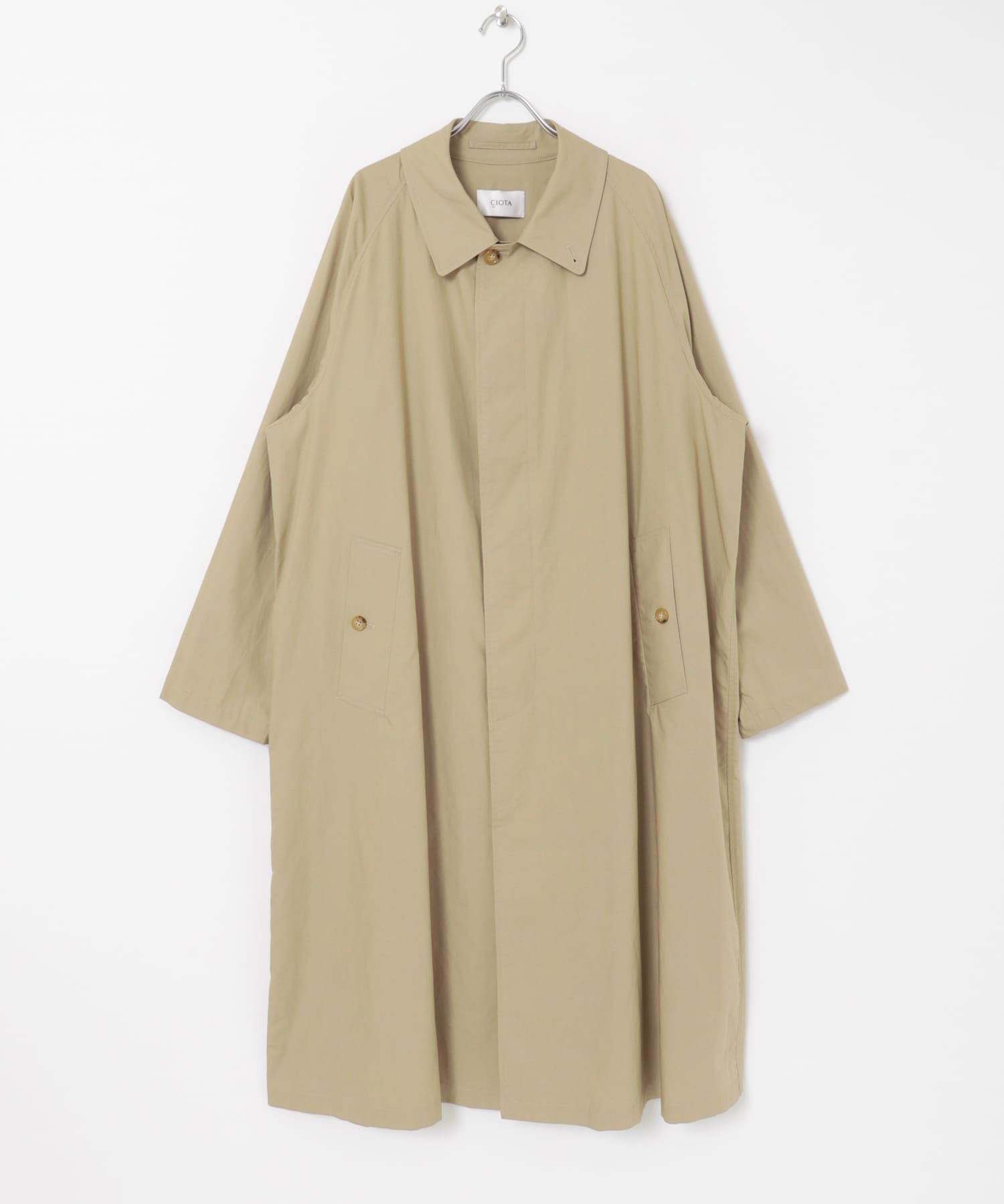 CIOTA　Balmacaan Coat