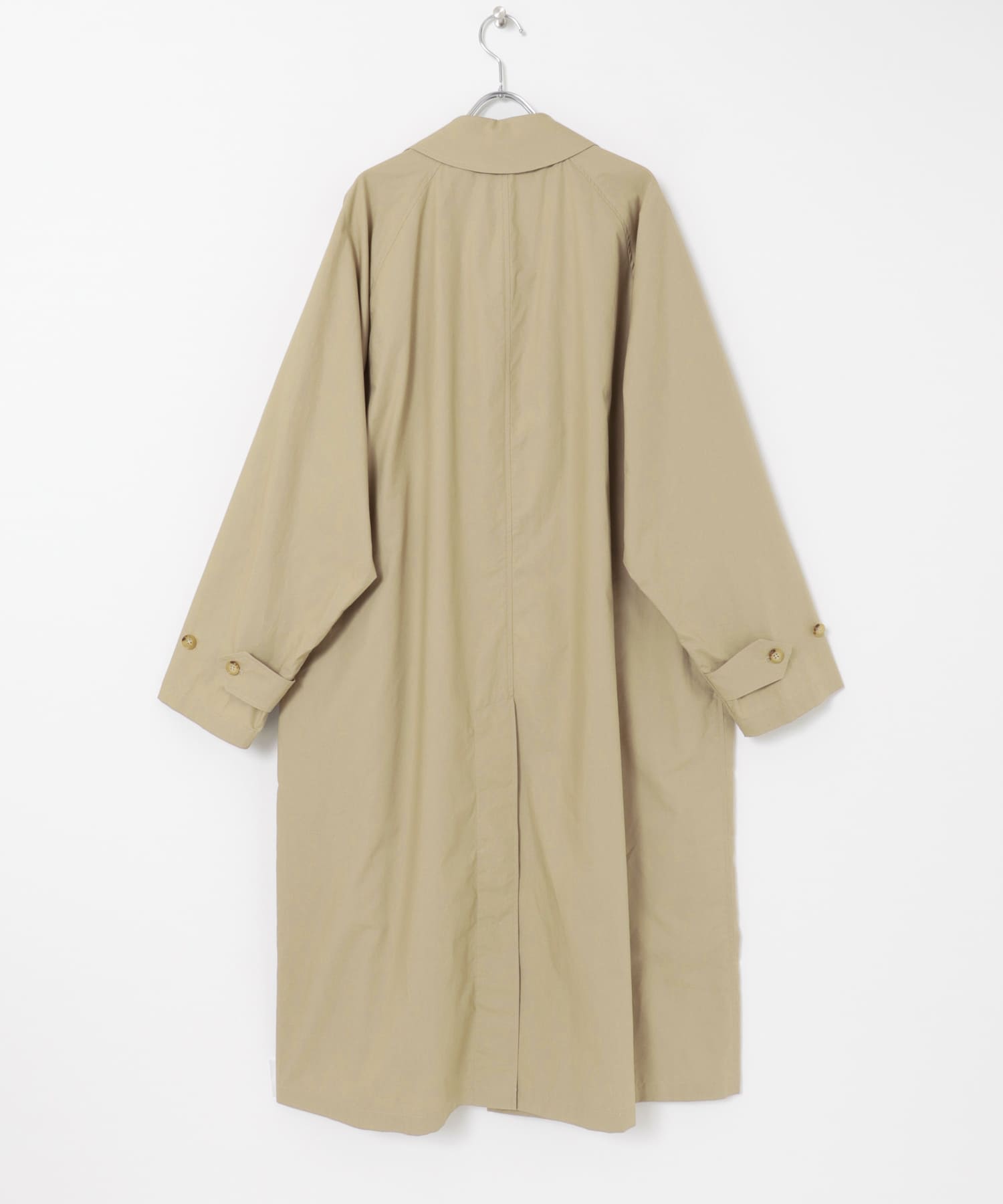 CIOTA　Balmacaan Coat BEIGE 4