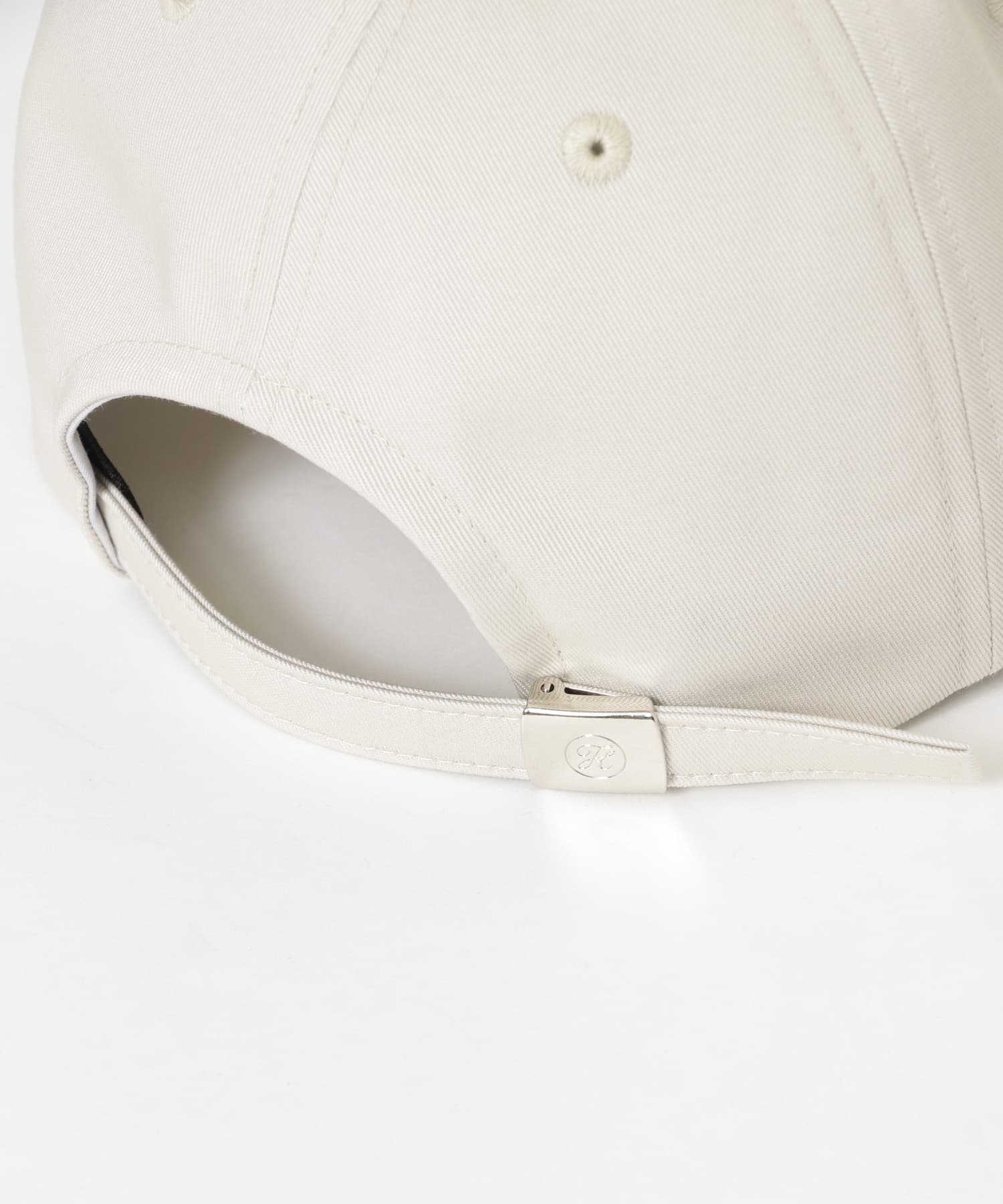 KIJIMA TAKAYUKI　COTTON CHINO 6PANEL CAP GREIGE FREE