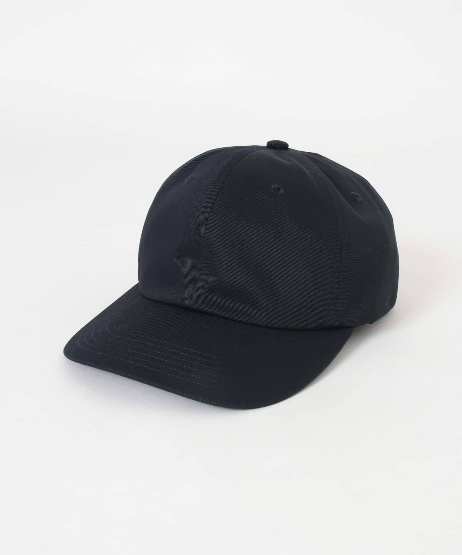 KIJIMA TAKAYUKI　COTTON CHINO 6PANEL CAP NAVY FREE