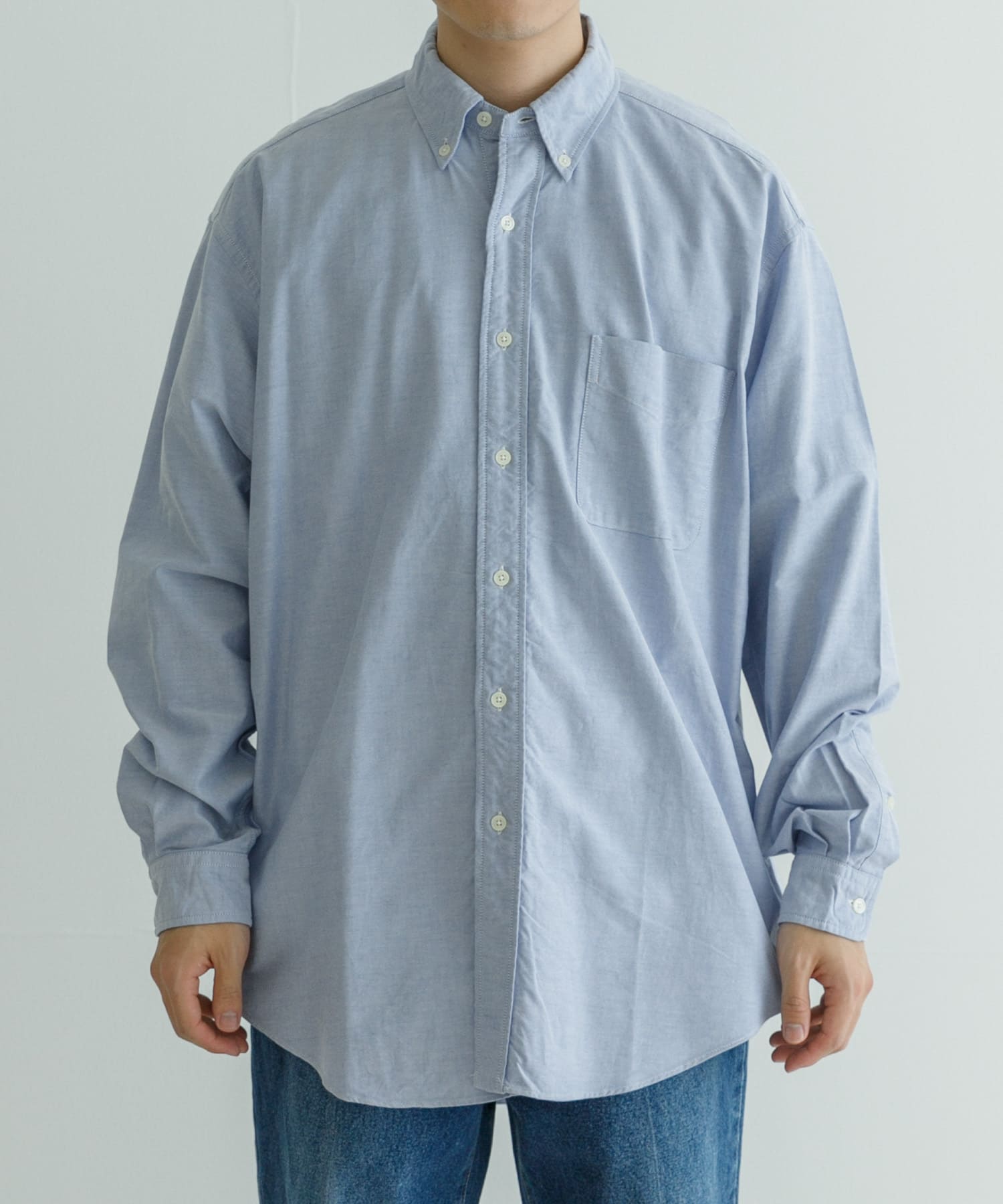 FREEMANS SPORTING CLUB CHRYSTIE SHIRTS(S 50ブルー): トップス