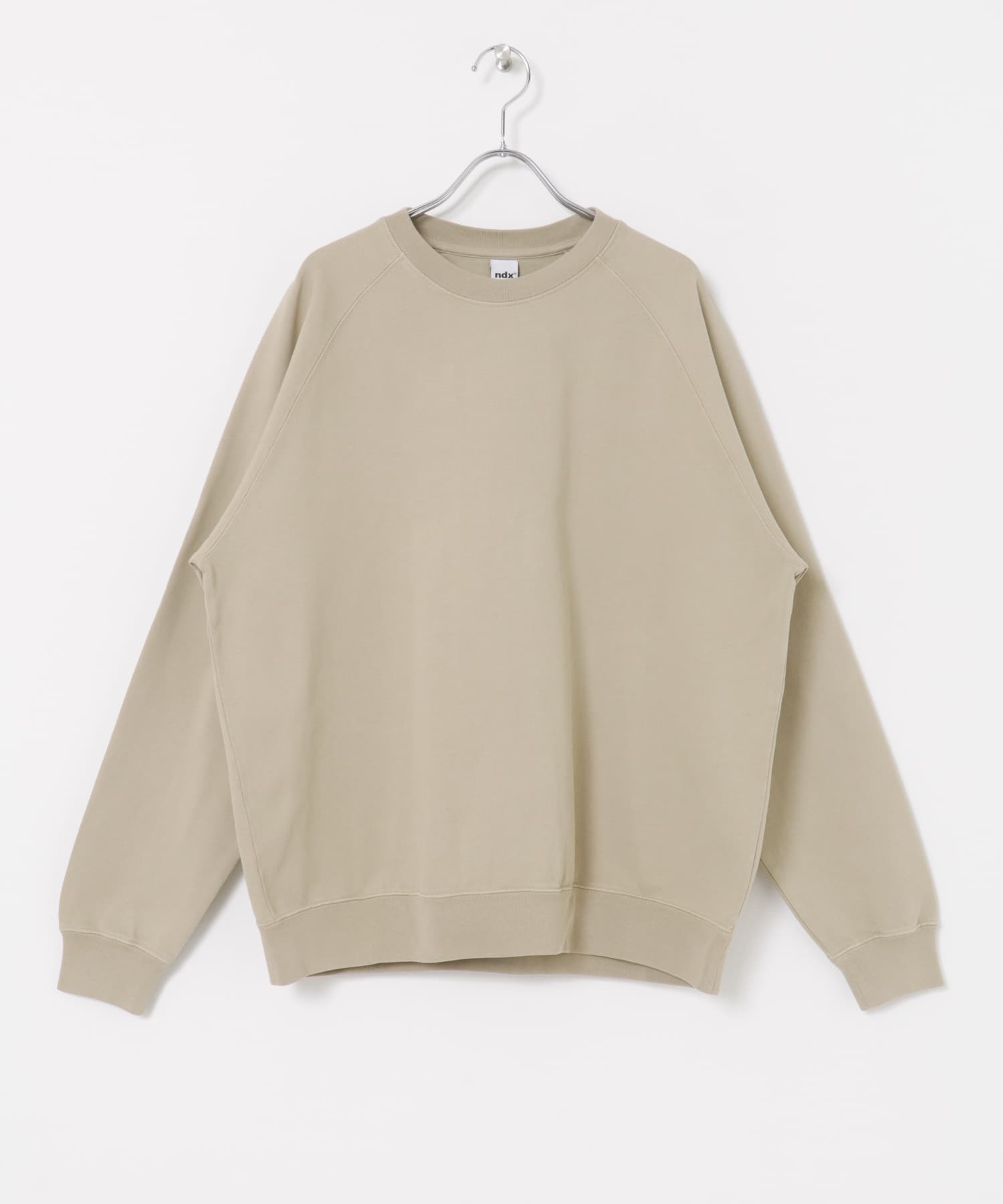 ndx　RaglanSweat BURNT SAND M