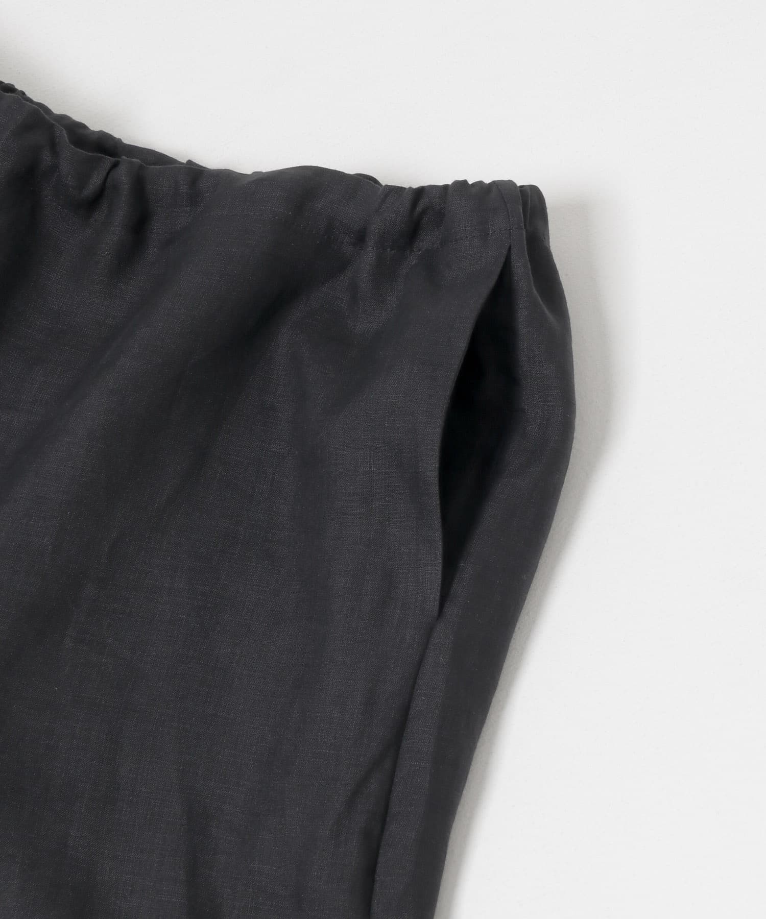 GABRIELA COLL GARMENTS　SOLBIATI LINEN POCKET TR BLACK 2