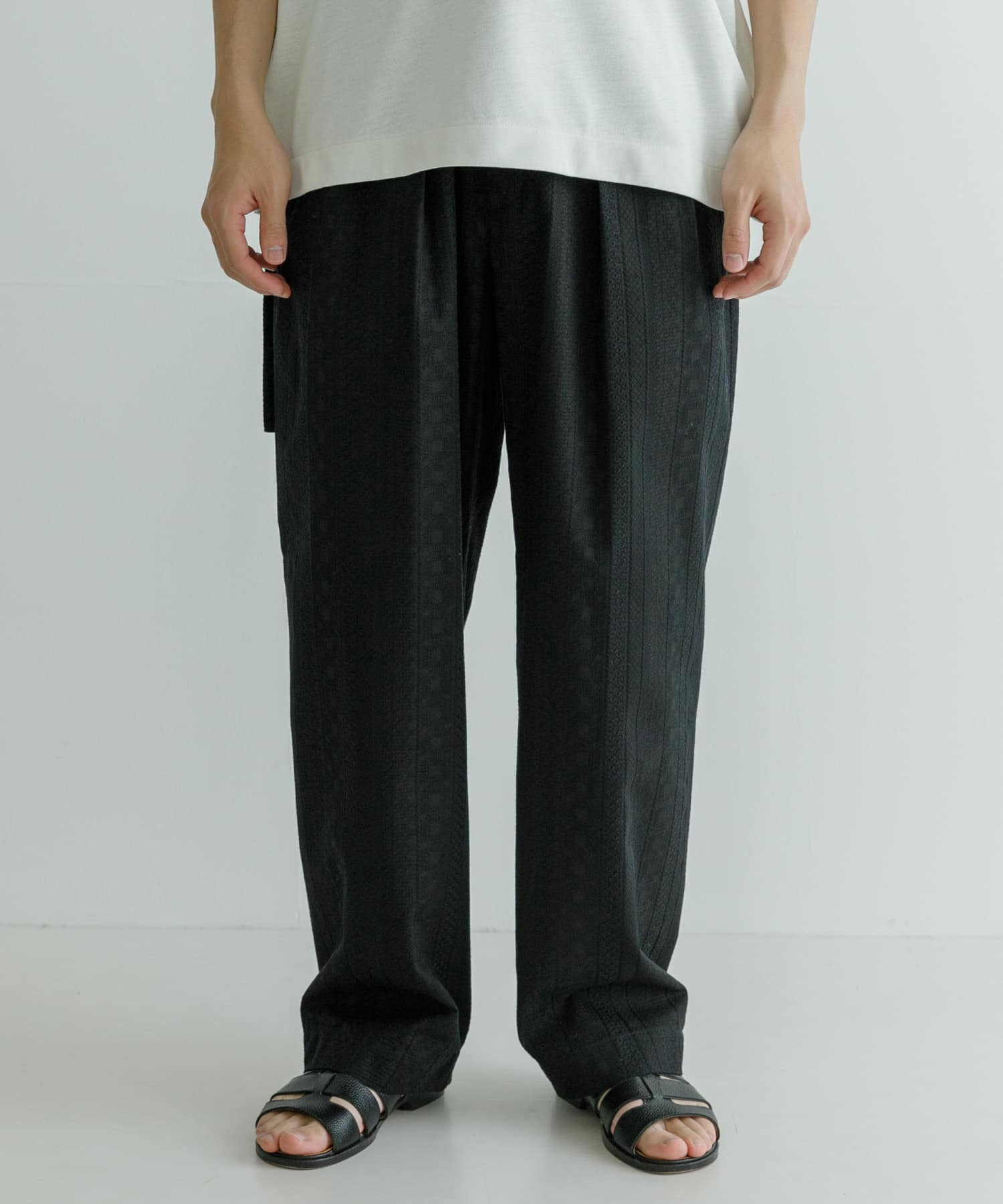 SEEALL MANCHESTER PANTS(3 BLK×BLK): ボトム｜URBAN RESEARCH