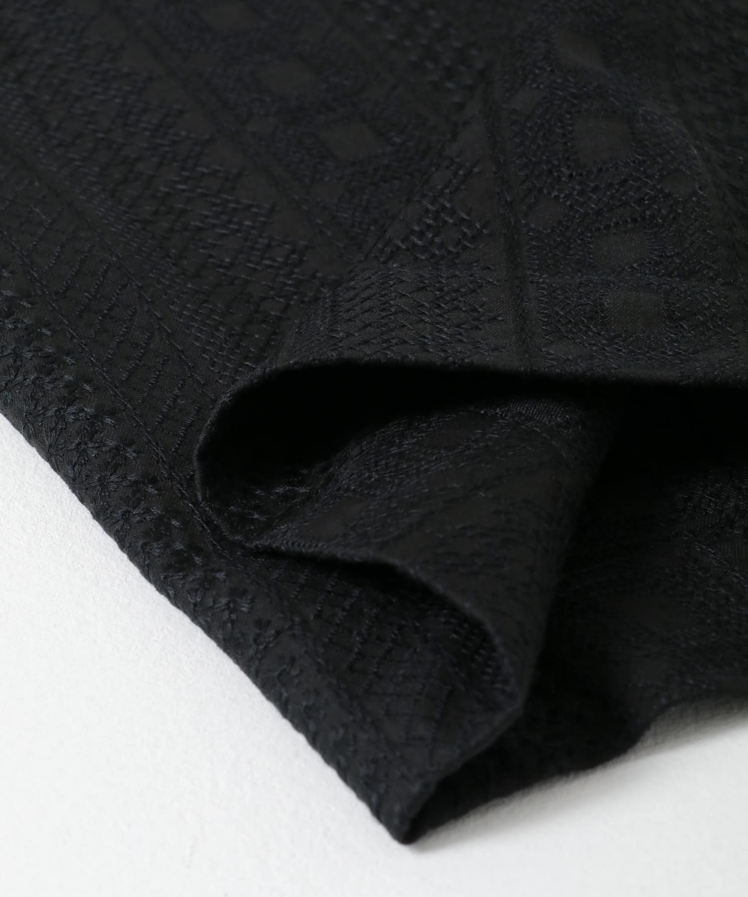 SEEALL　MANCHESTER PANTS BLK×BLK 3