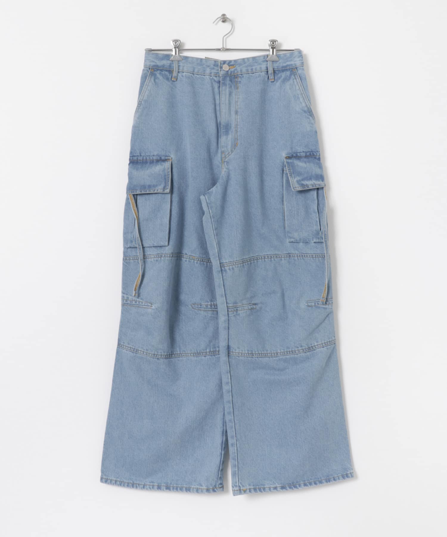 hnst　DONNA Cargo Pants N.Blue S