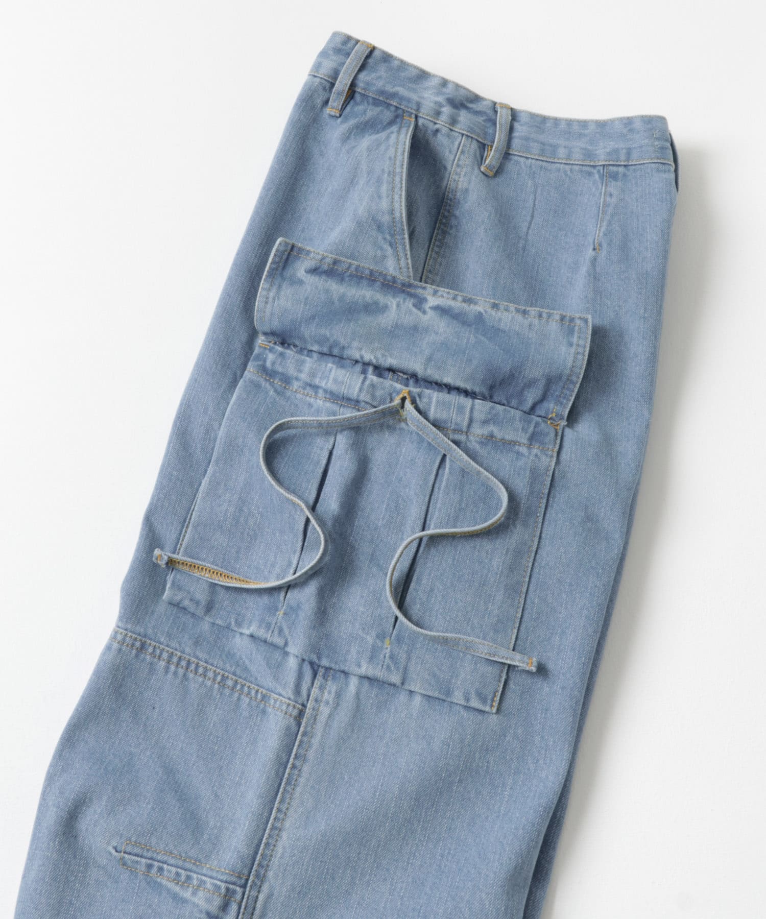 hnst　DONNA Cargo Pants N.Blue S