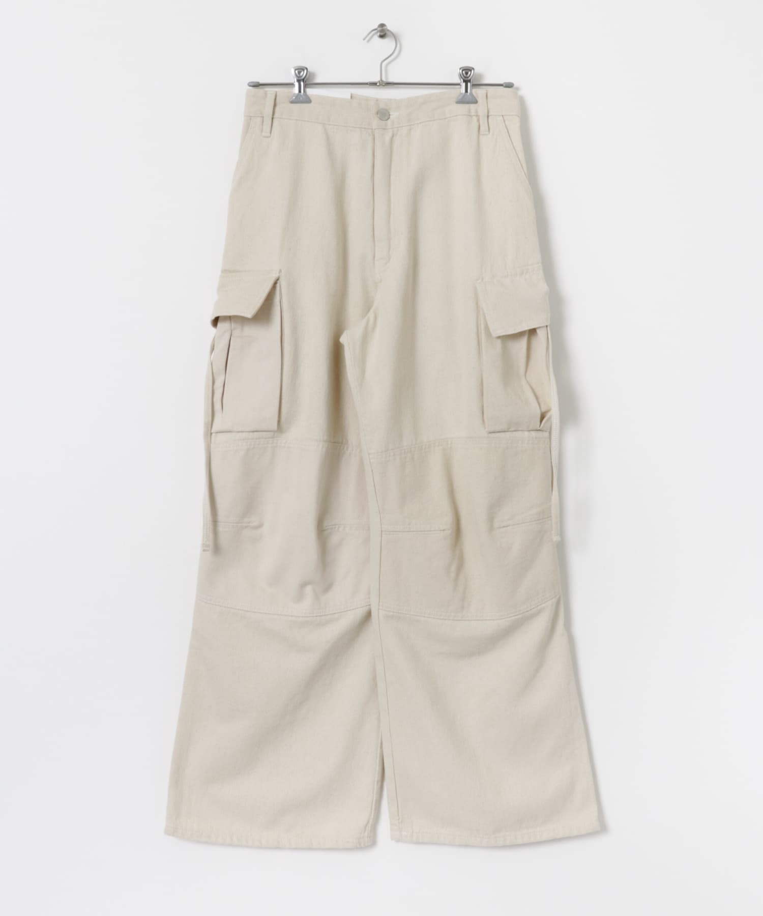 hnst　DONNA Cargo Pants Ecru S
