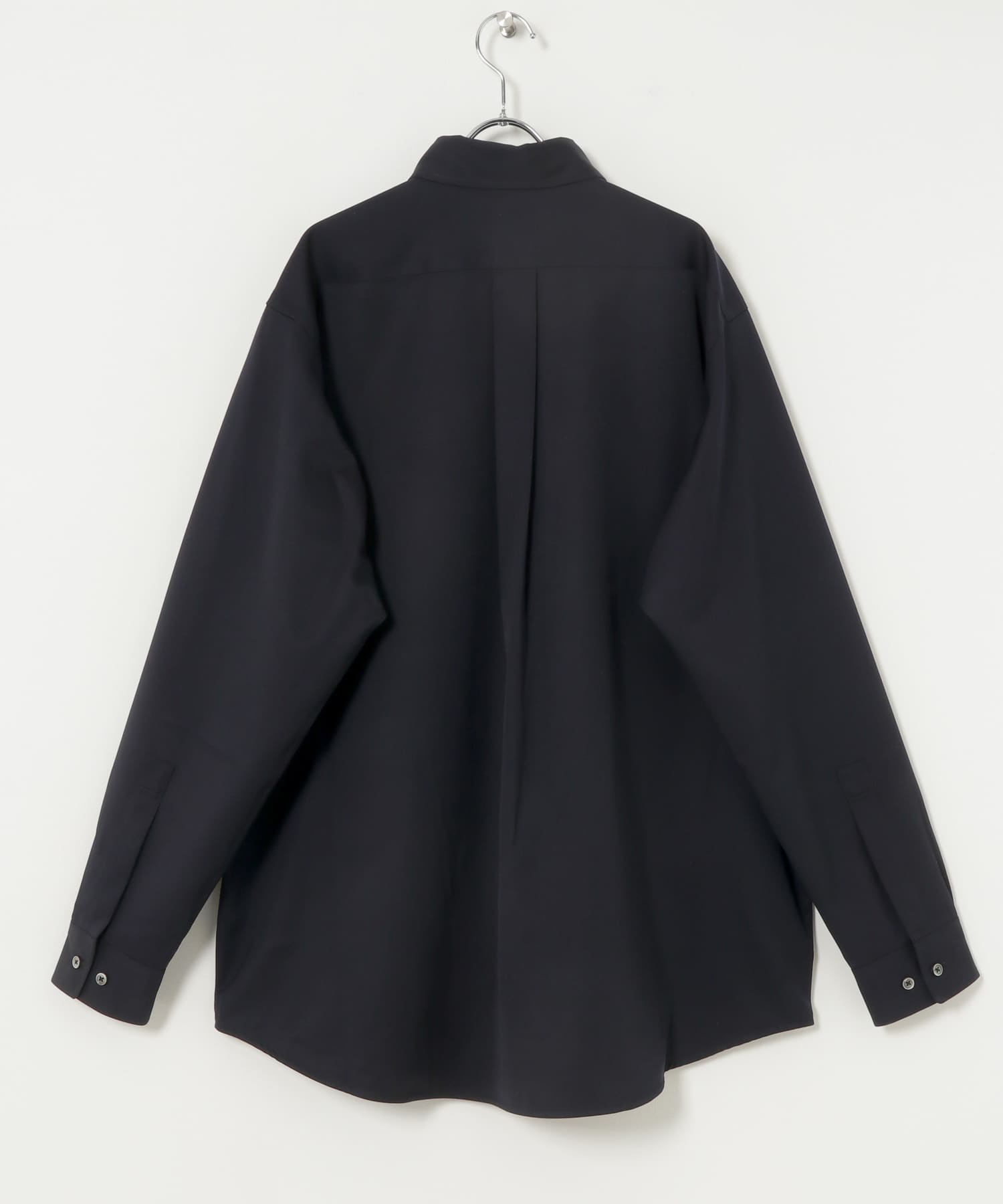 nym　MINIMAL GAB BUTTONDOWN SHIRTS NAVY M