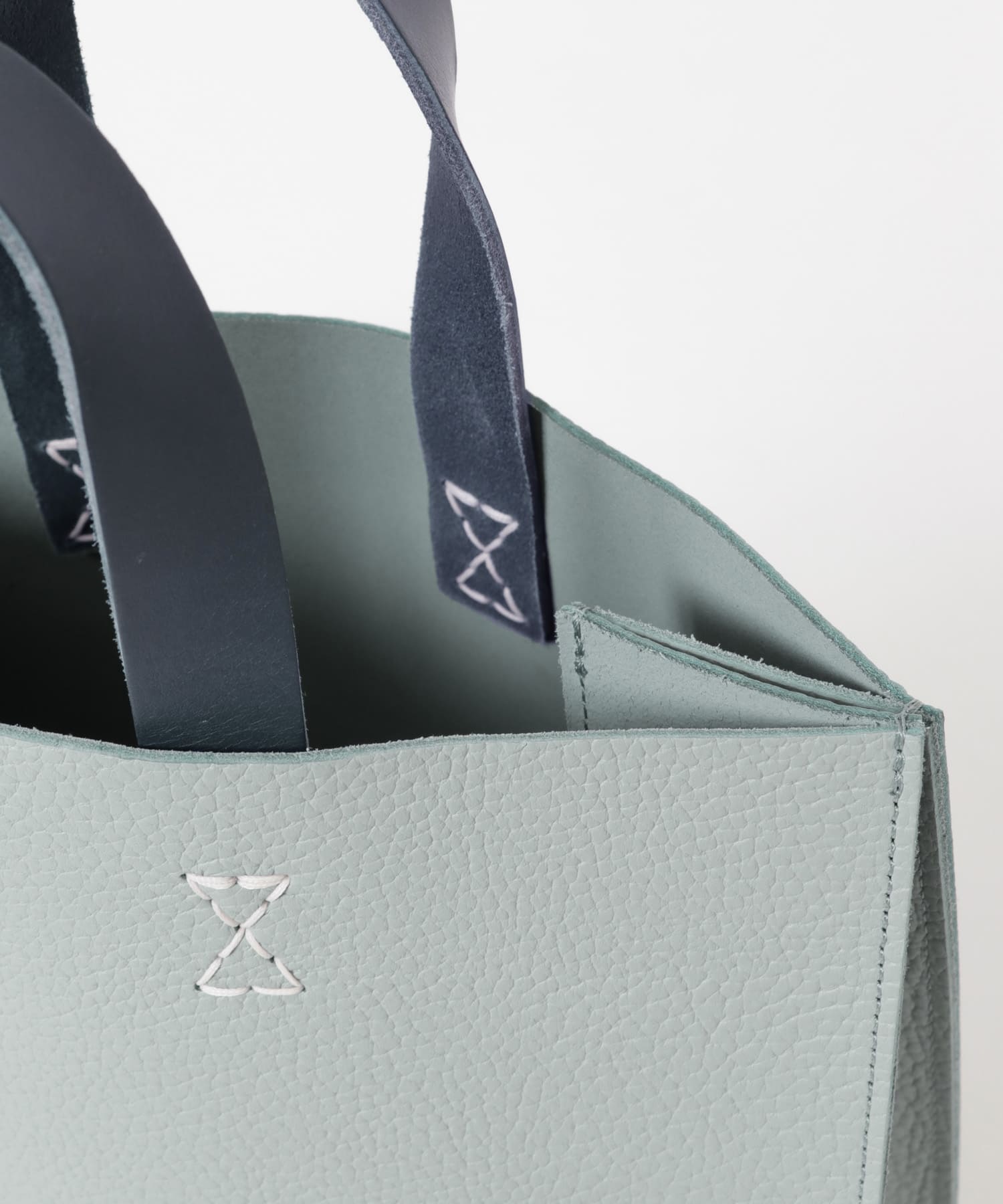 Hender Scheme　paper bag big blue gray FREE