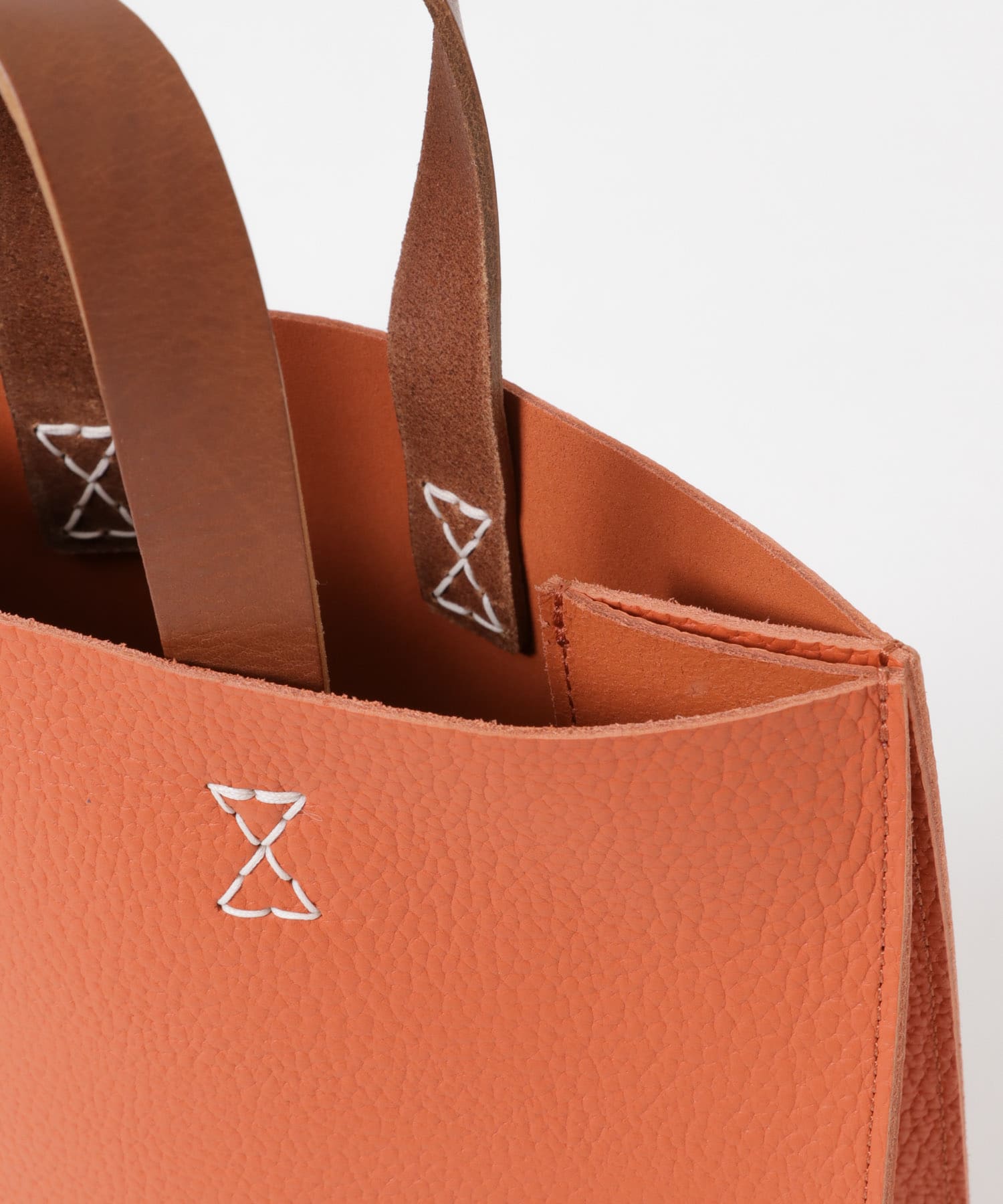 Hender Scheme　paper bag big c orange FREE