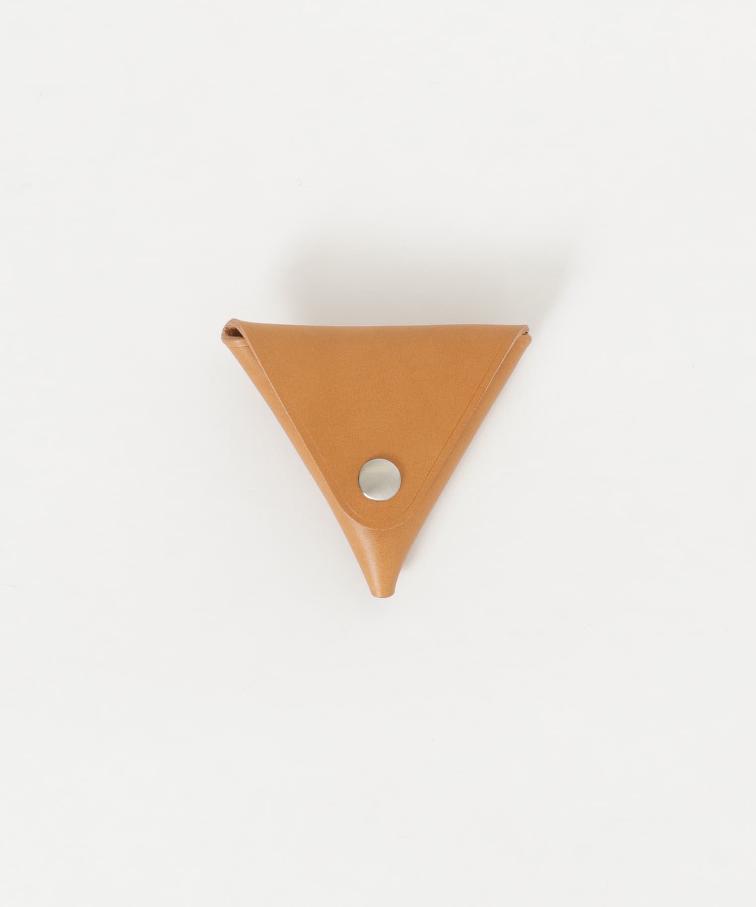 Hender Scheme　triangle coin case tan FREE