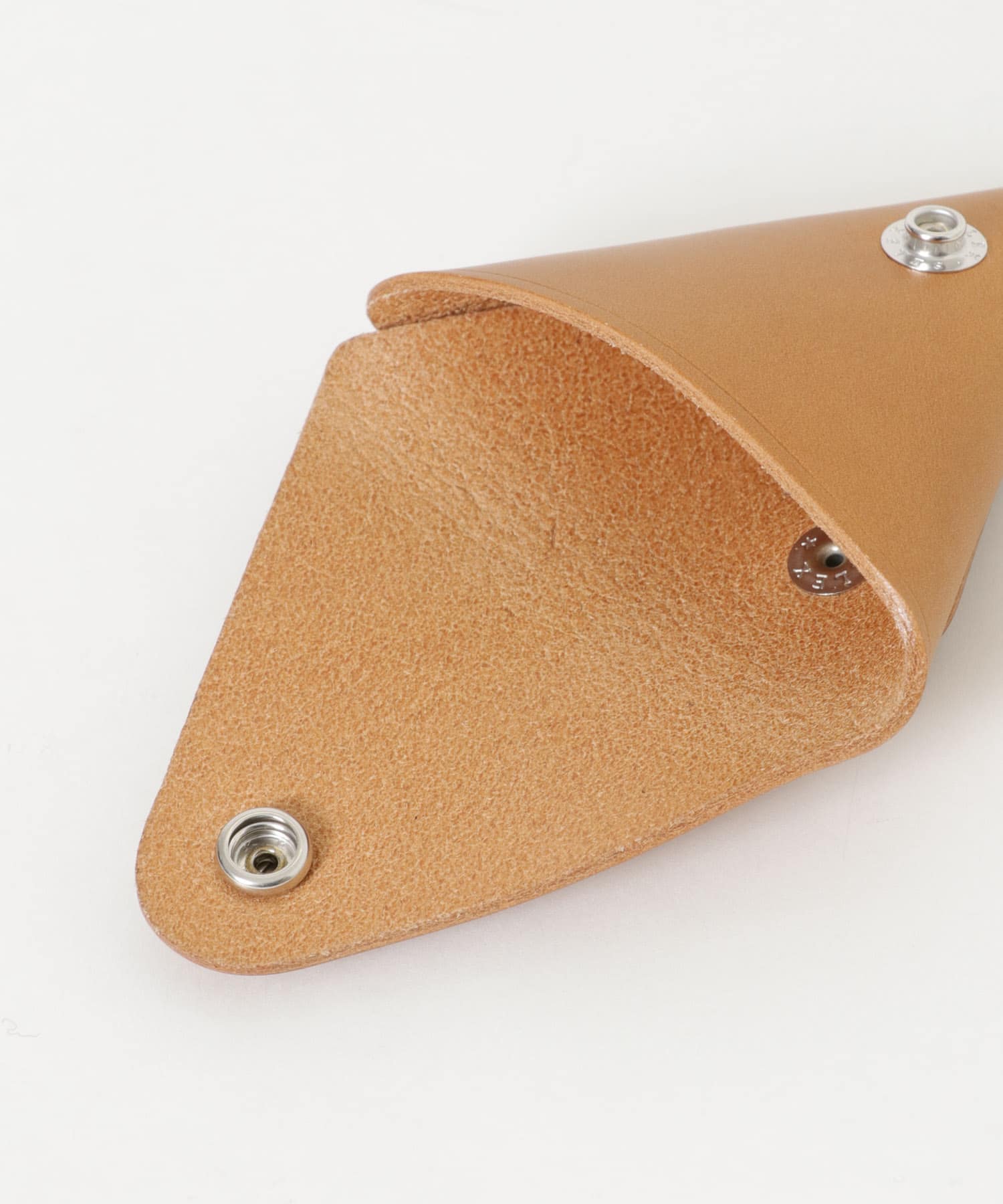Hender Scheme　triangle coin case tan FREE