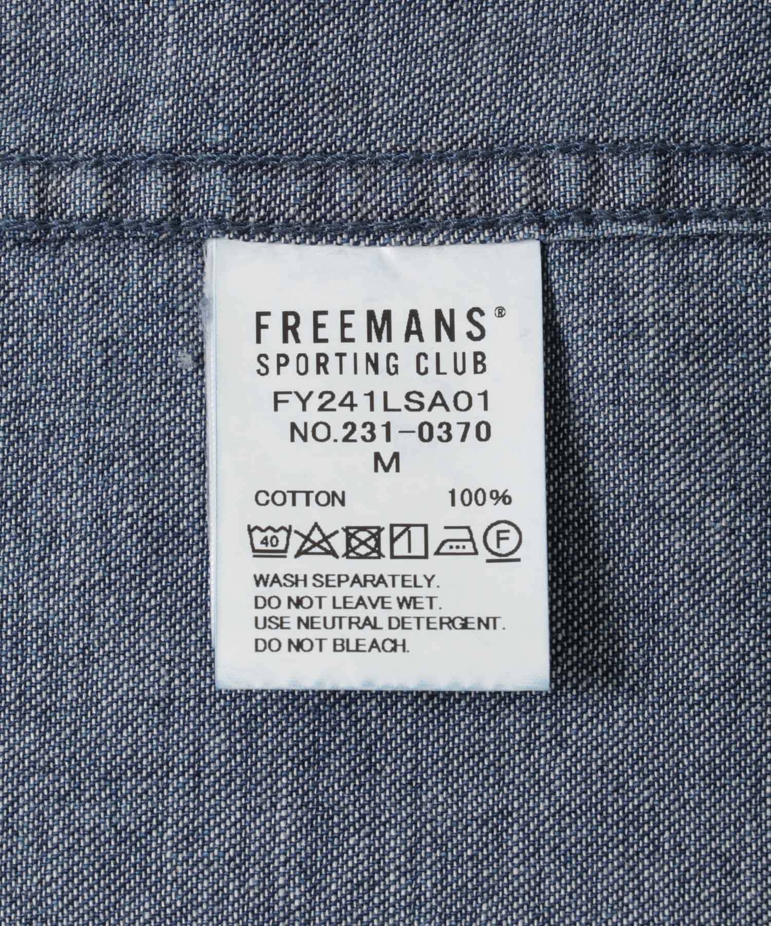 FREEMANS SPORTING CLUB　GREAT JONES JEAN SHIRT 115Wユーズド S
