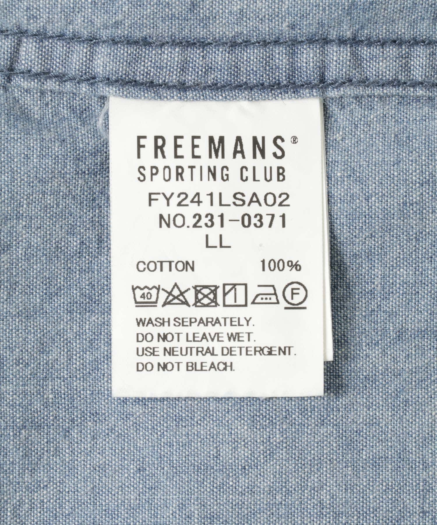FREEMANS SPORTING CLUB　GREAT JONES JEAN SHIRTS 115Wユーズド S