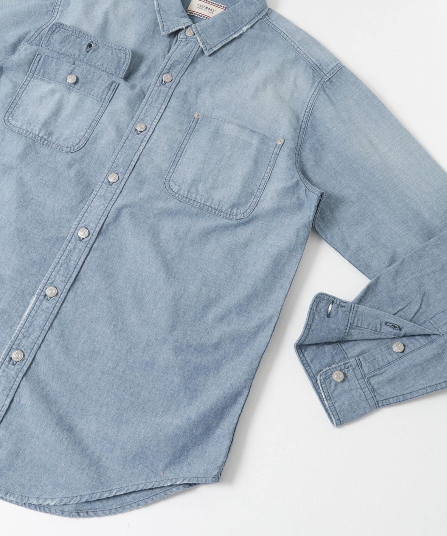 FREEMANS SPORTING CLUB　GREAT JONES JEAN SHIRTS 215Wユーズド S