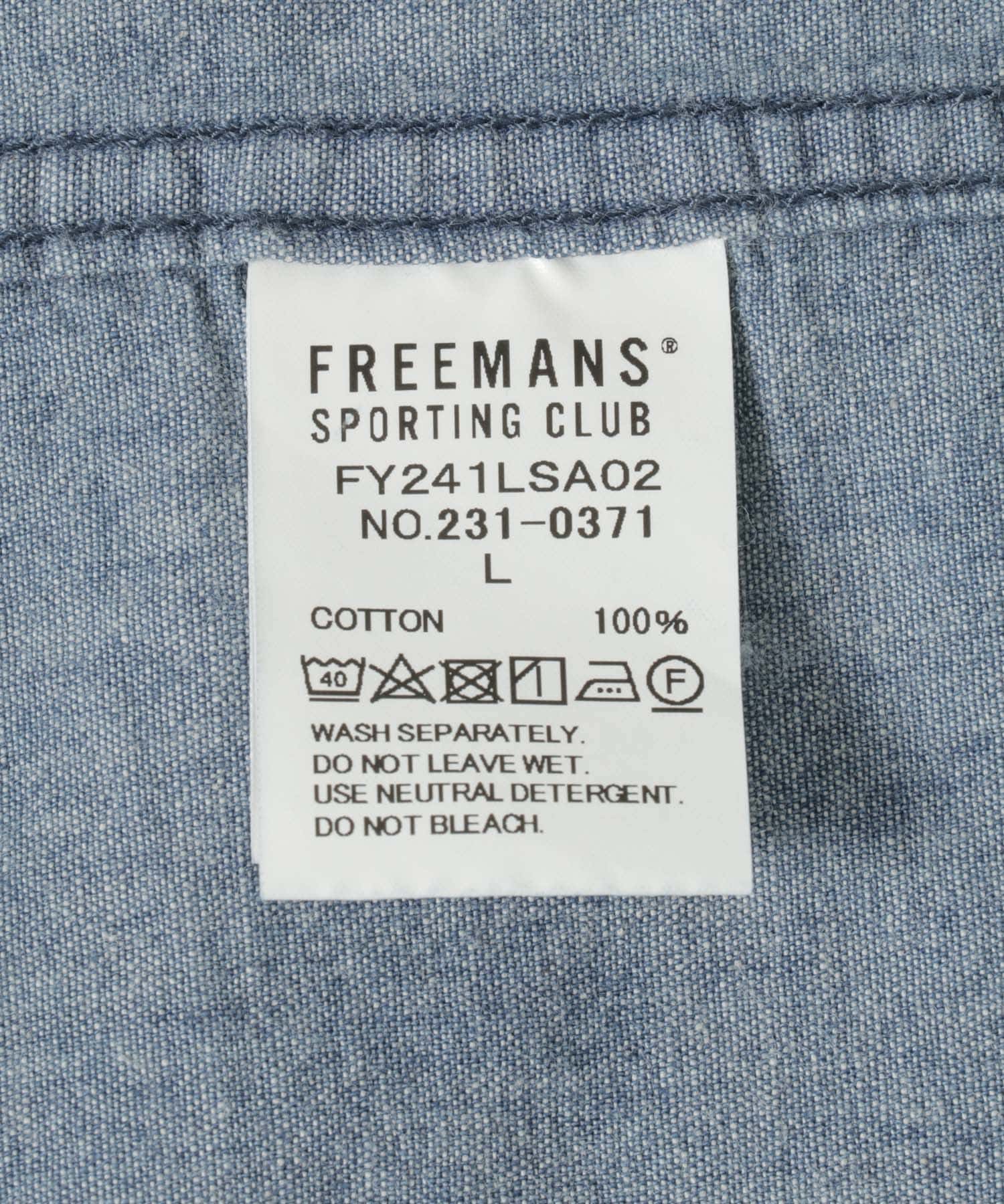 FREEMANS SPORTING CLUB　GREAT JONES JEAN SHIRTS 215Wユーズド S