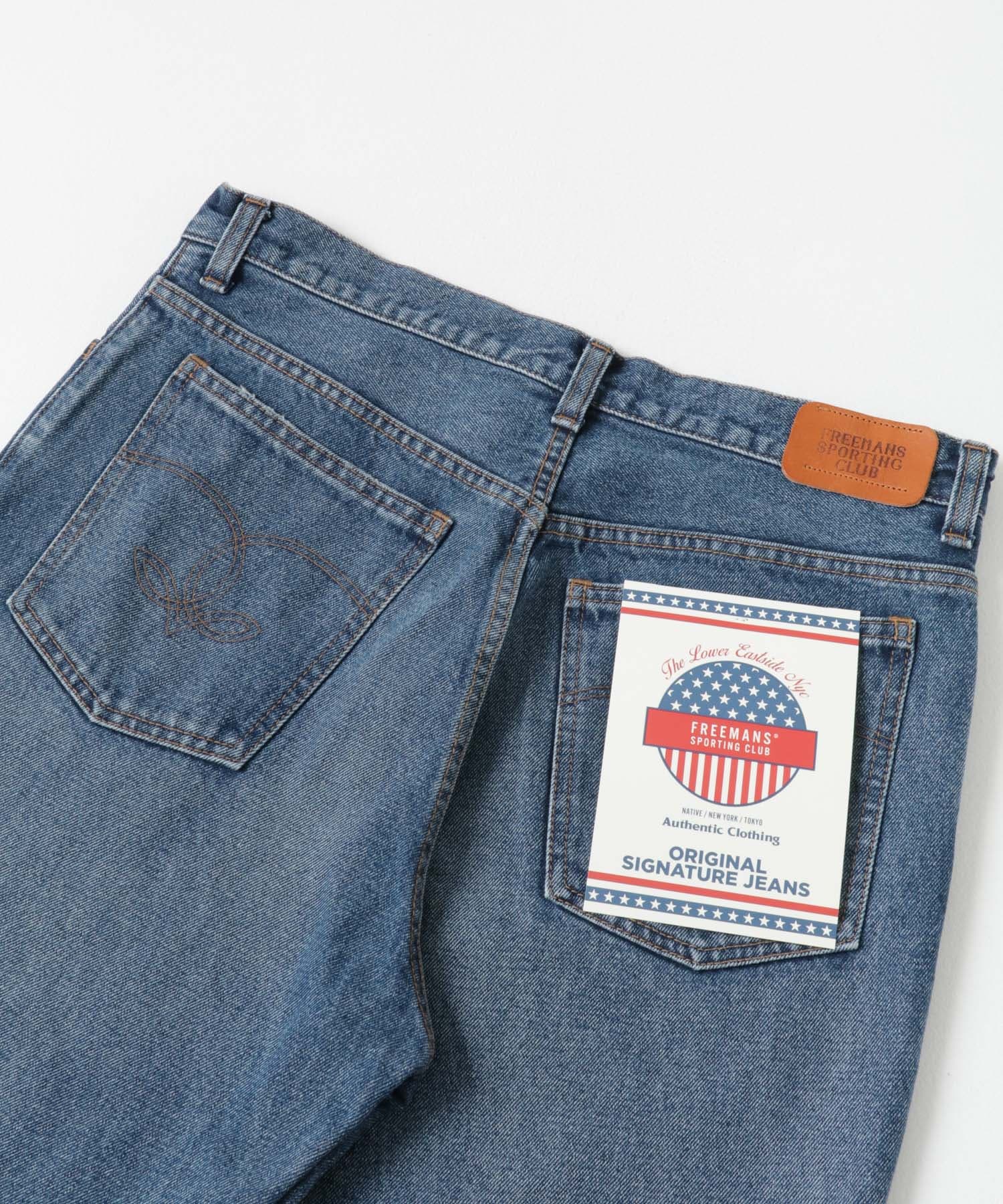 FREEMANS SPORTING CLUB　ROSEDALE JEANS STRAIGHT 15ユーズド 28