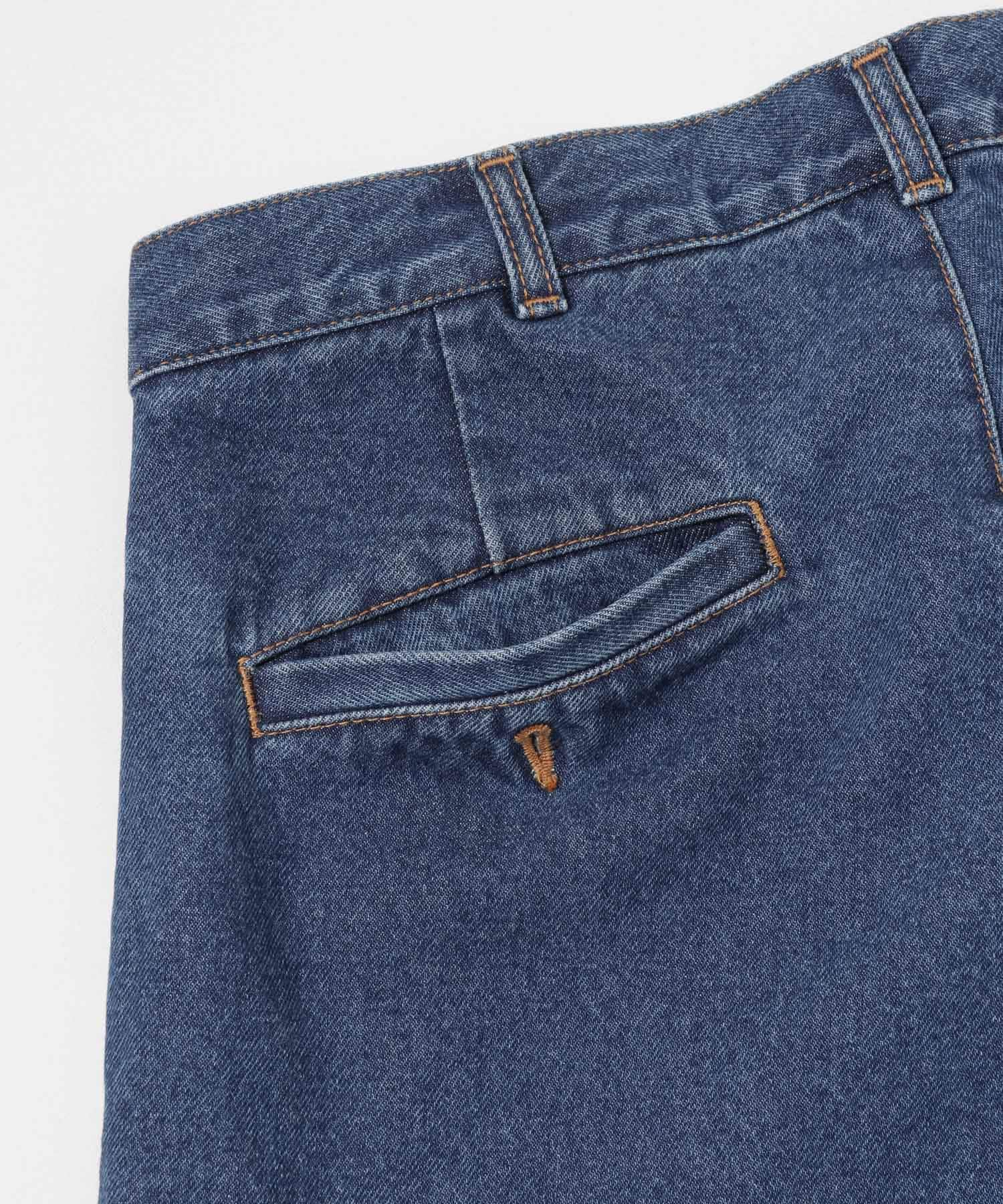 FREEMANS SPORTING CLUB　DOUGLASTON DENIM TROUSERS 14アンティーク 28